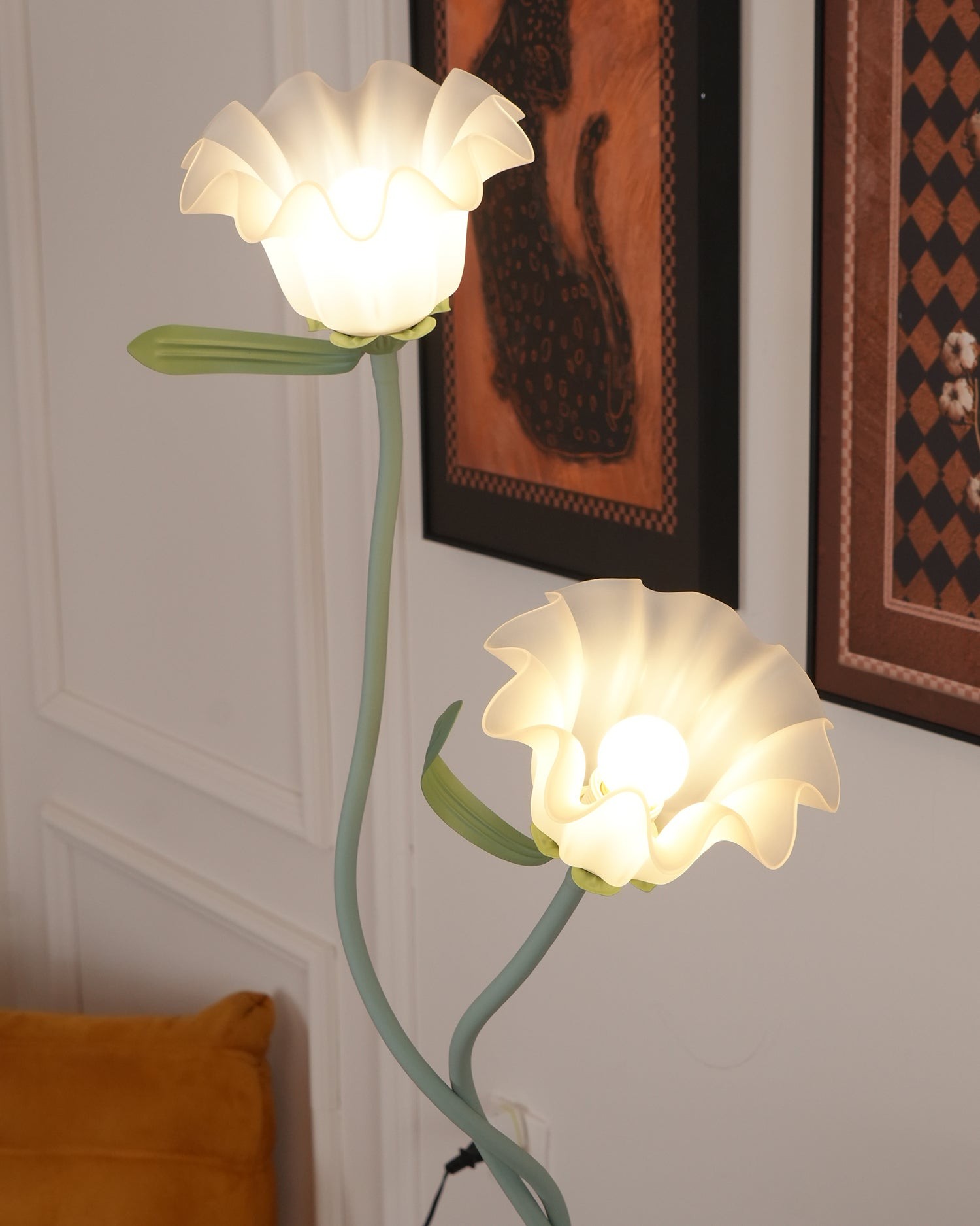 Creative Multi-Head Winding Flower Shape Floor Lamp M175