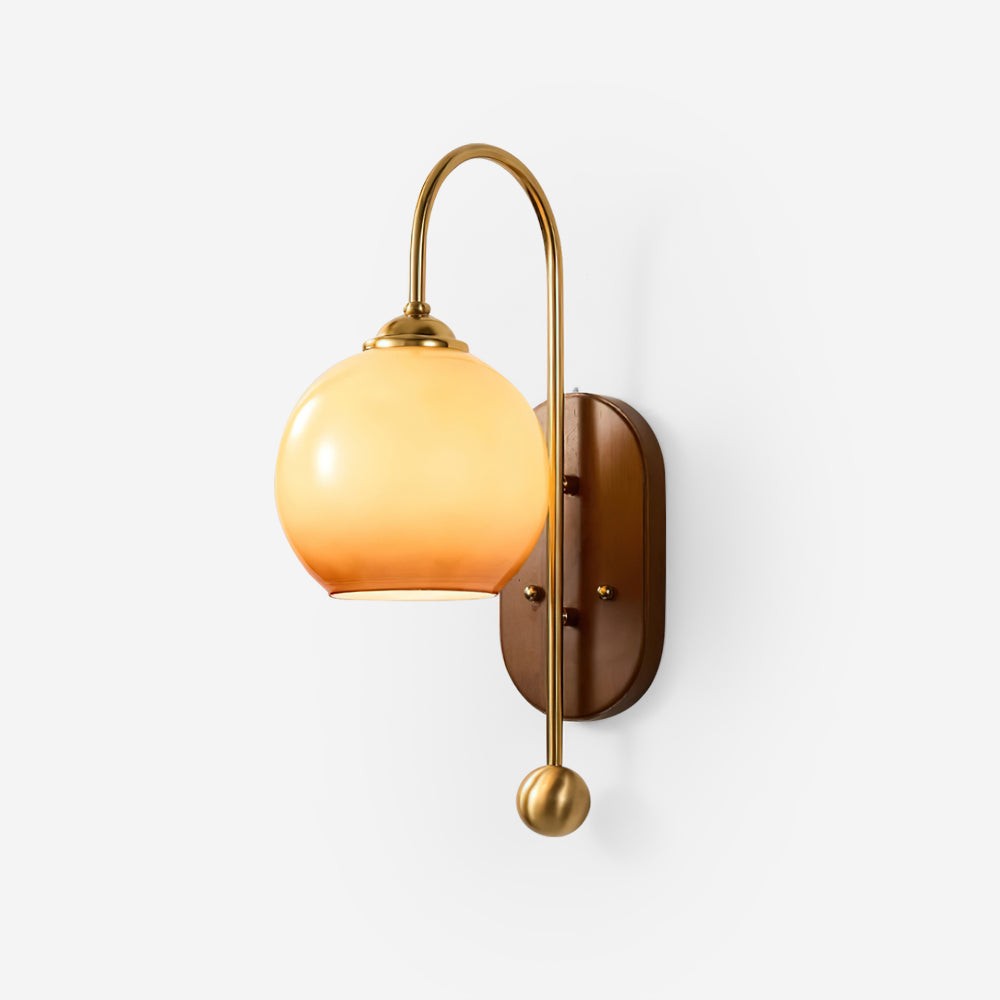 American Retro Spherical Wall Lamp M252