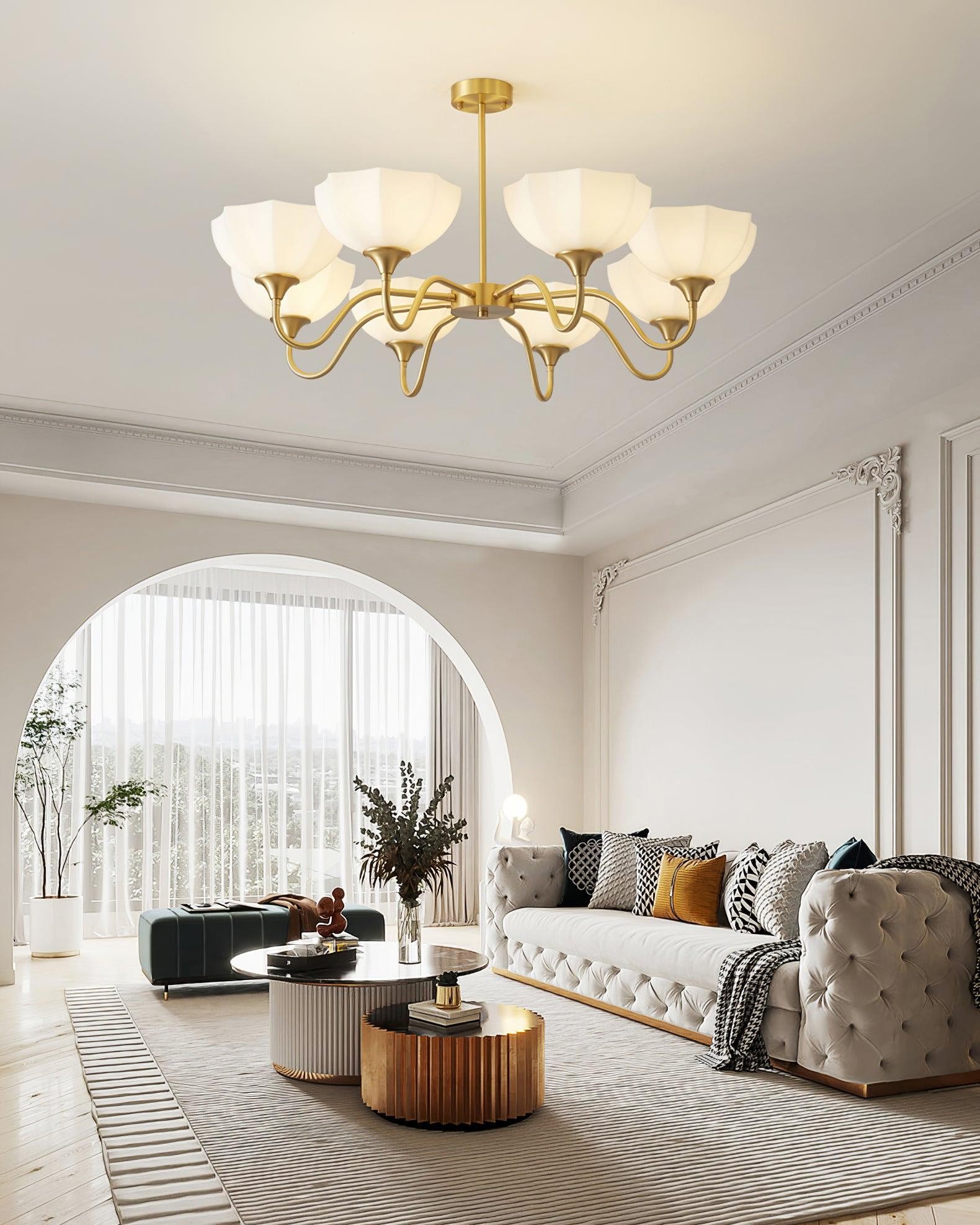 Nordic Garden Flower Glass Chandelier M305
