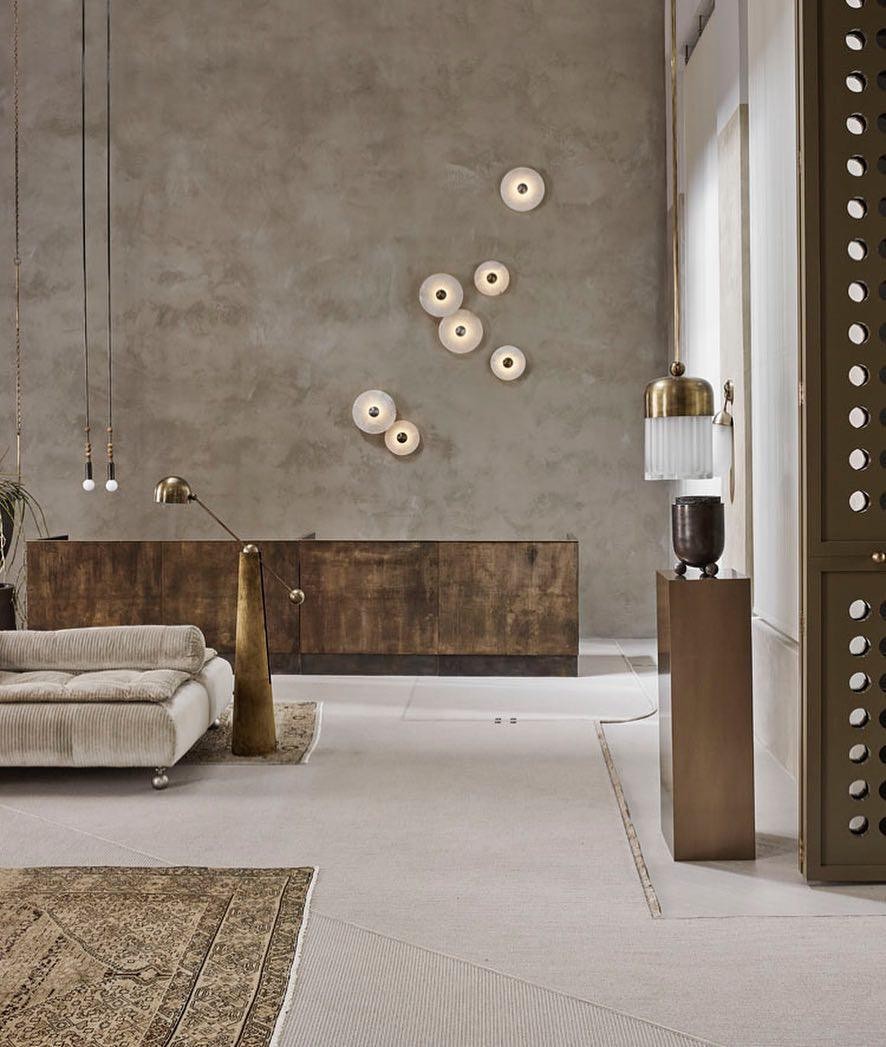 Creative Marble Round Wall Lamp M141