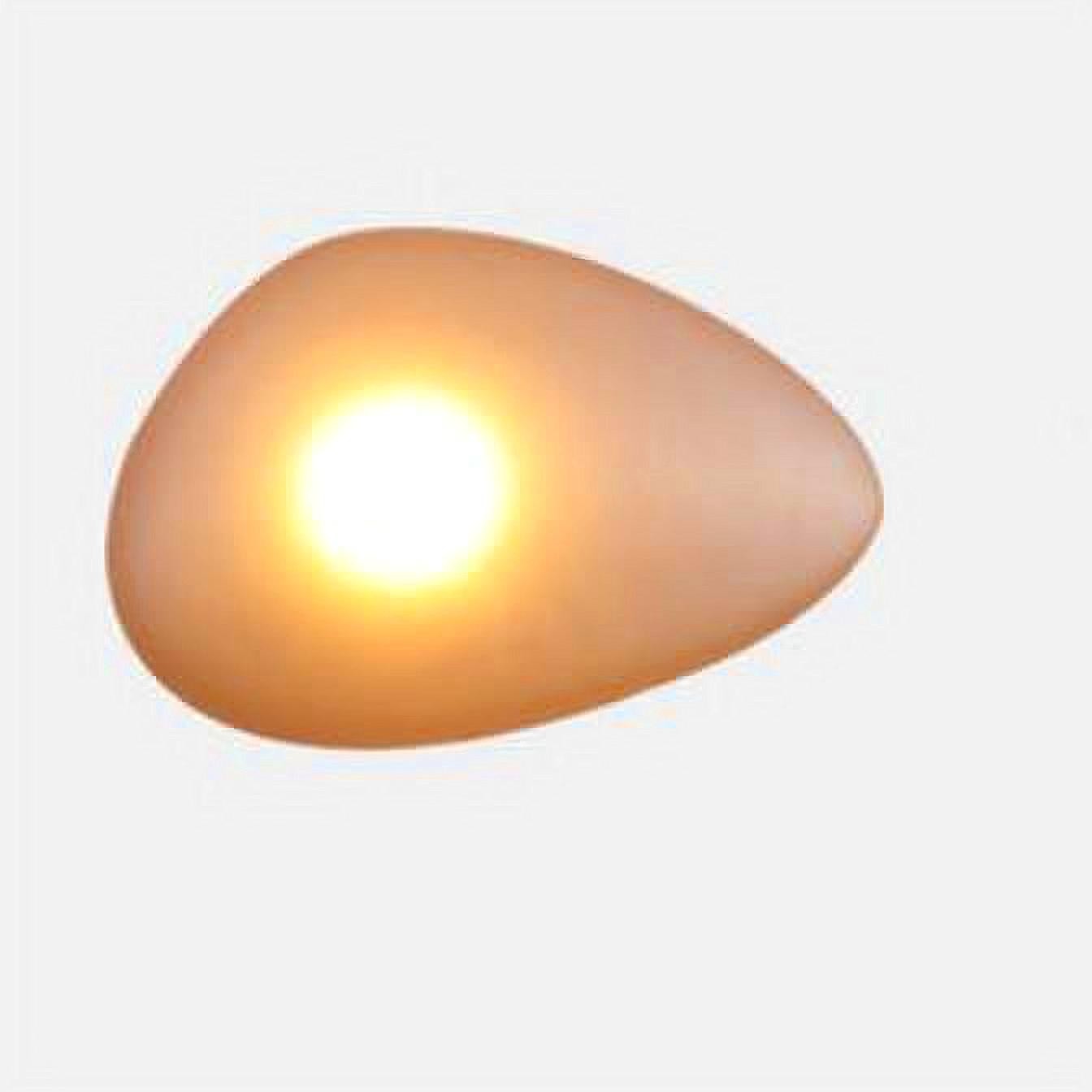 Pebble Glass Wall Lamp for Bedroom