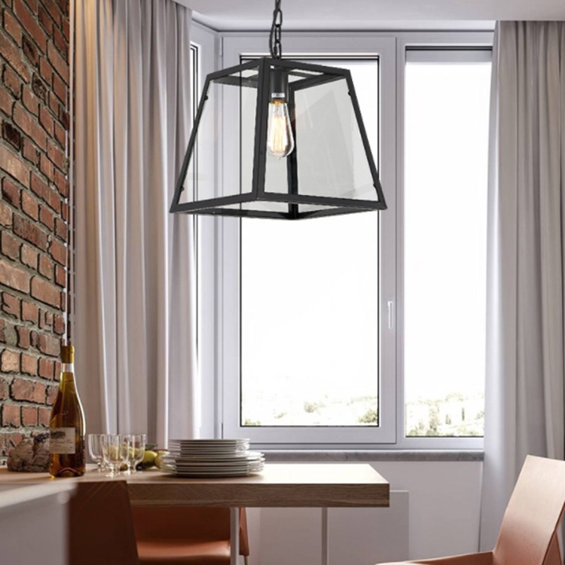 Vintage REXAM Hanging Light