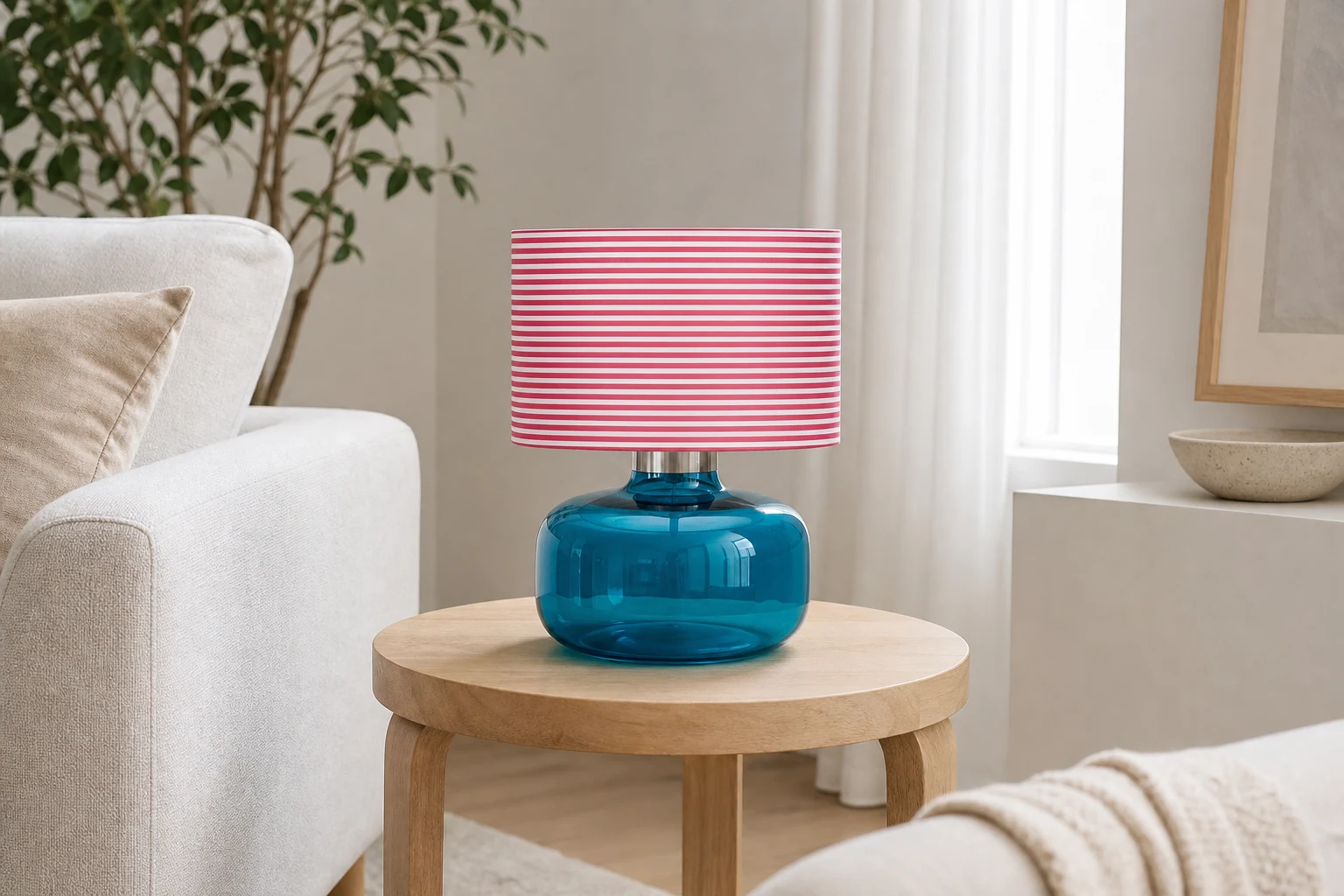 Lampa stołowa Popello D329 w scenie lifestylowej