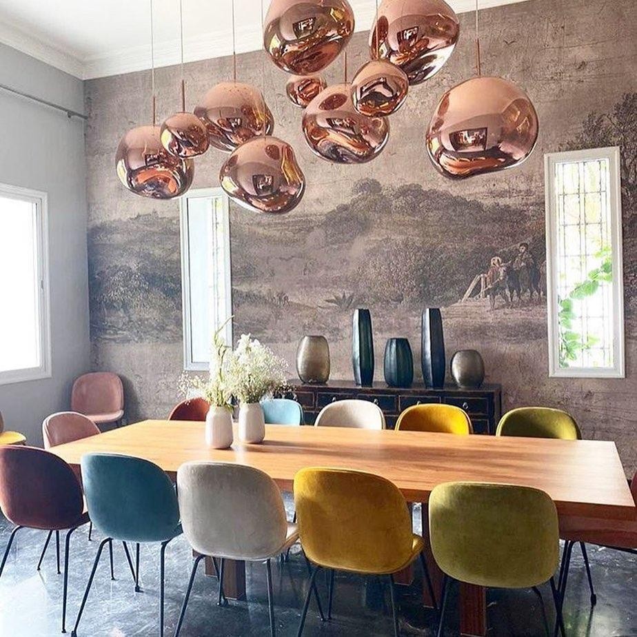 Dynamic Surface Glass Pendant Light S10