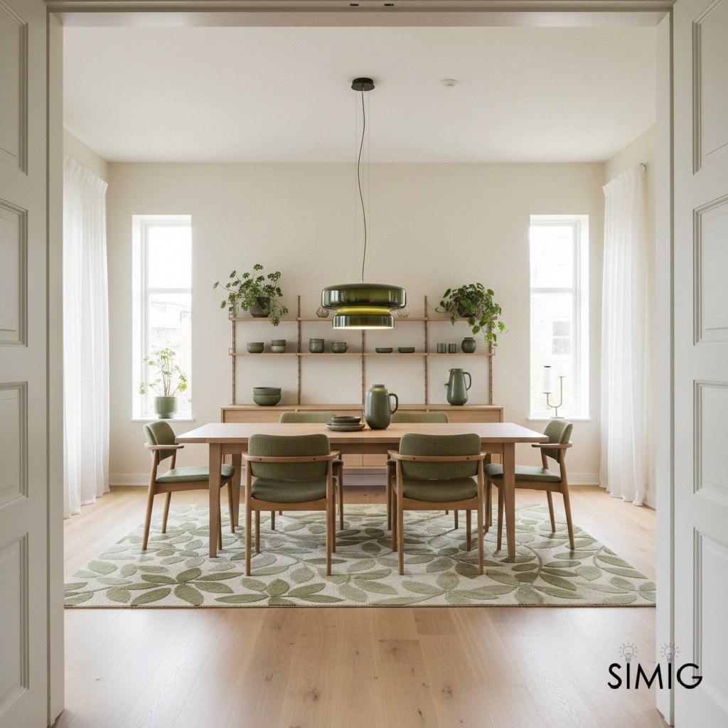 Bohemian Style Minimalist Glass Pendant Lamp M492
