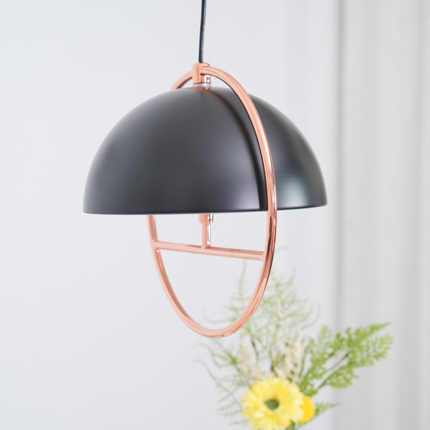 Nordic Hemispherical Ring Metal Pendant Lamp M551