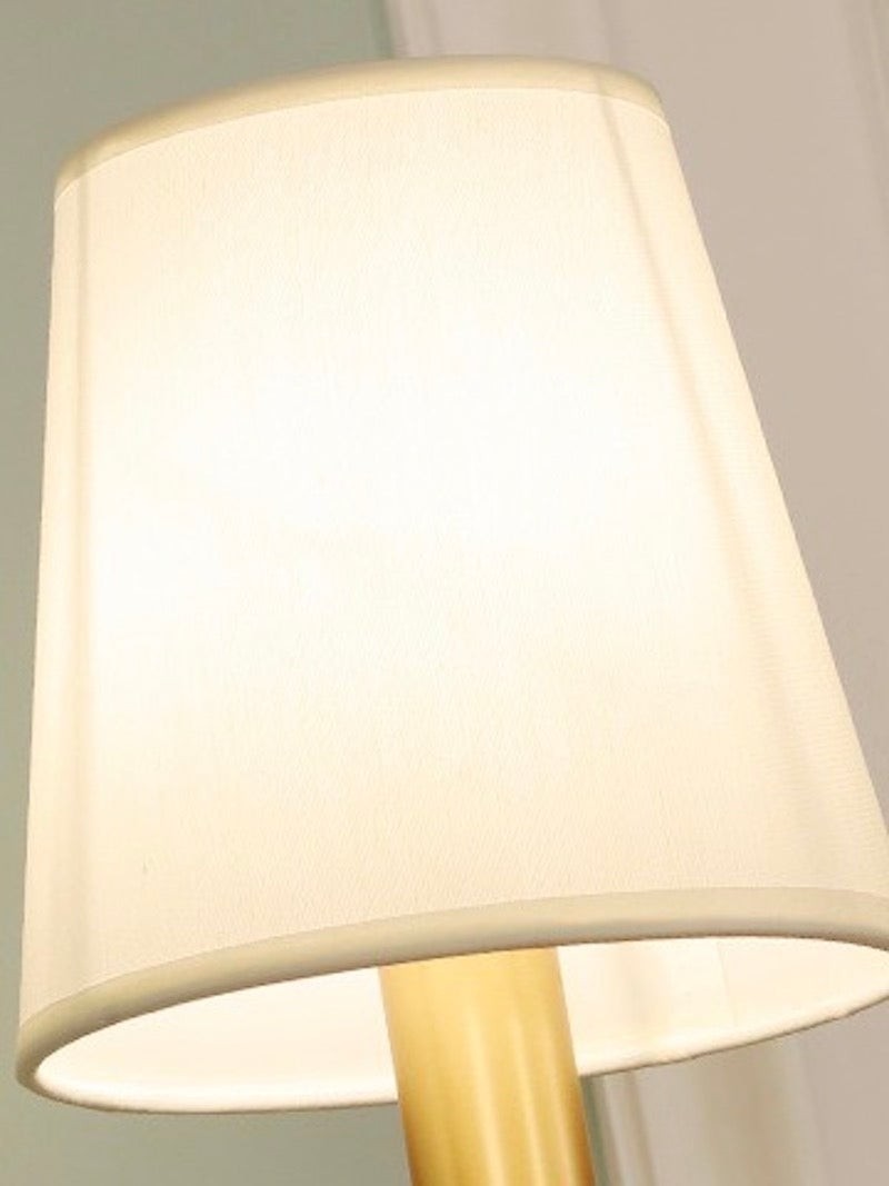 Elaris Elegant Fabric Copper Wall Sconce – Luxury European Style T447