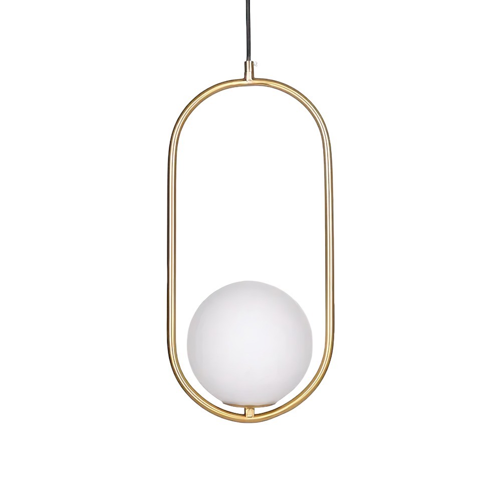 Modern Geometric Metal Pendant Light