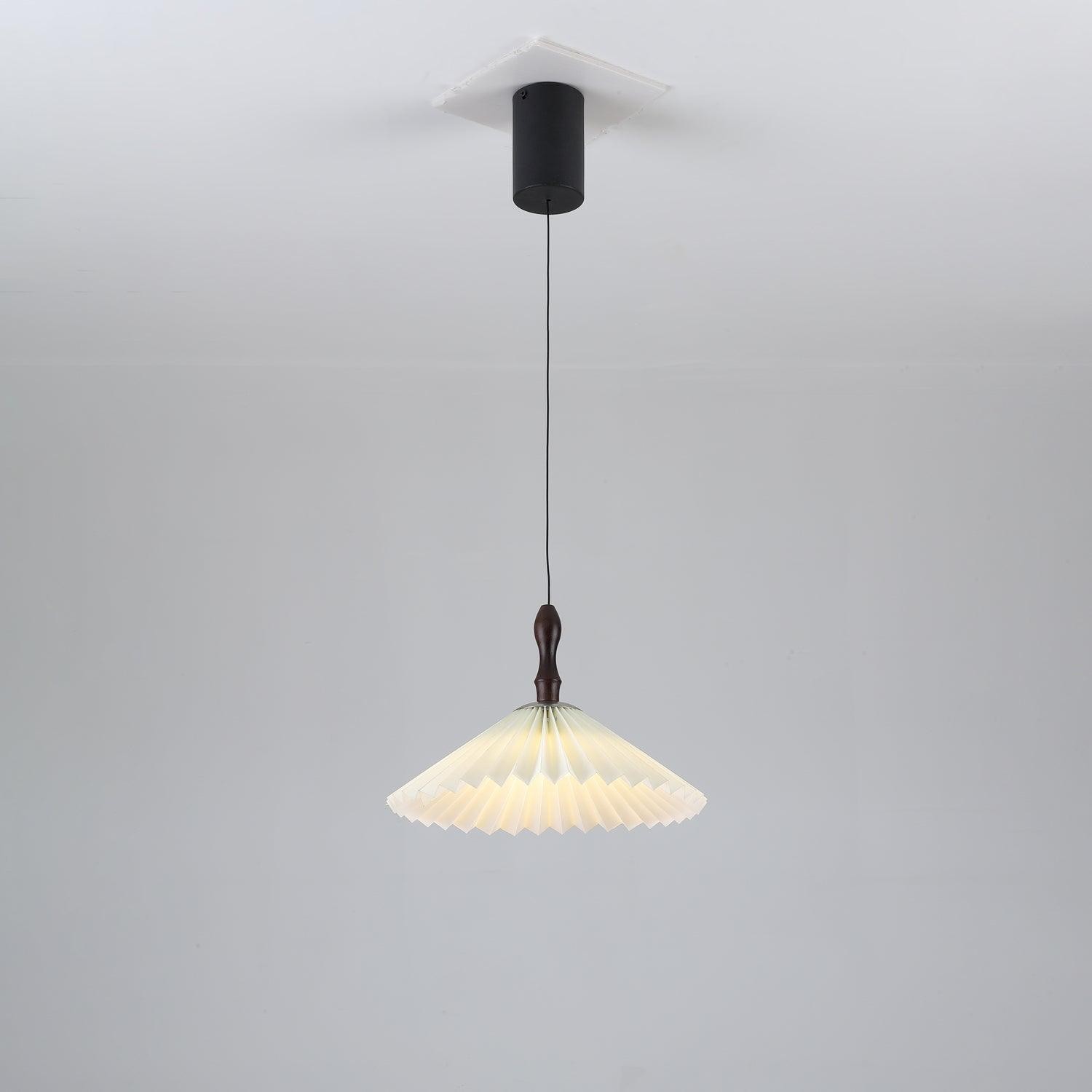 Simple White Flower Paper Pendant Lamp M67