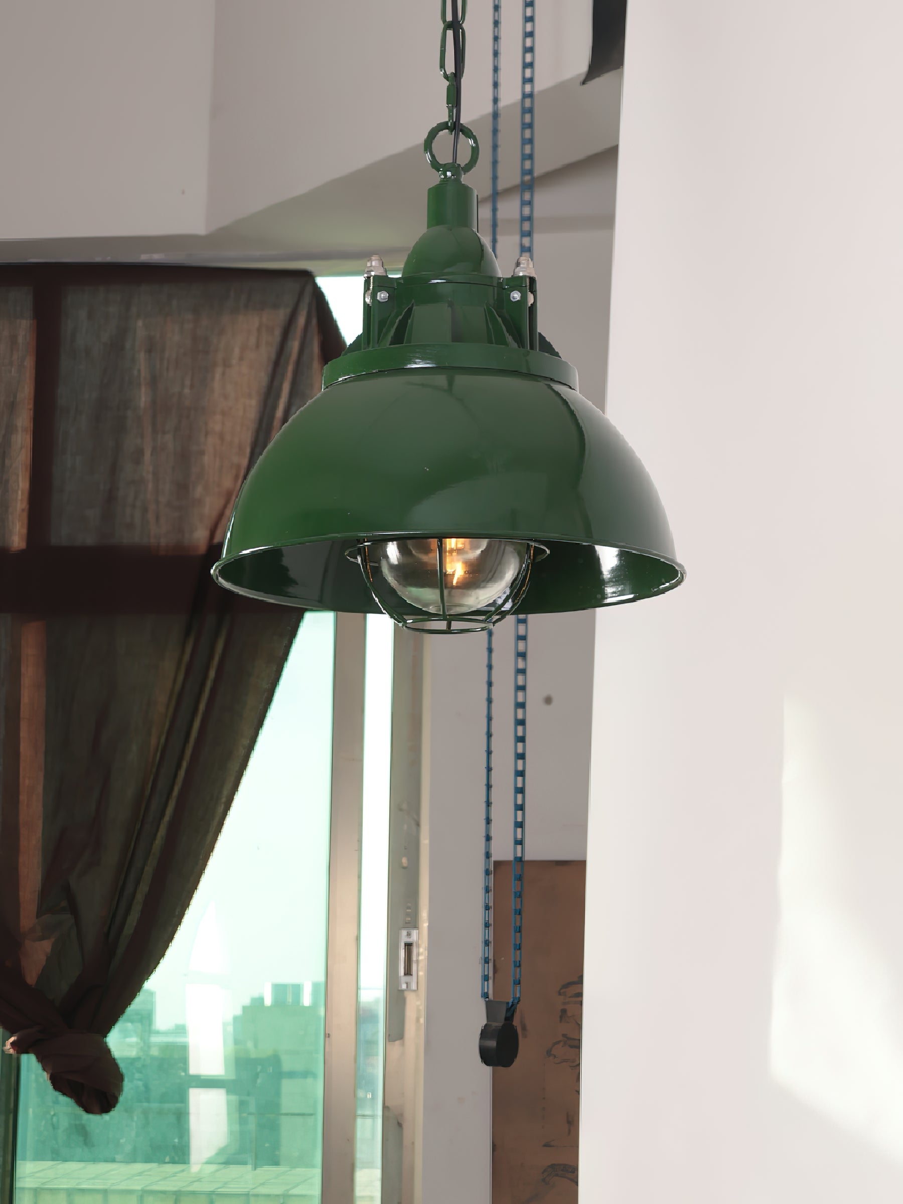 Thorlux Green Pendant Light D465