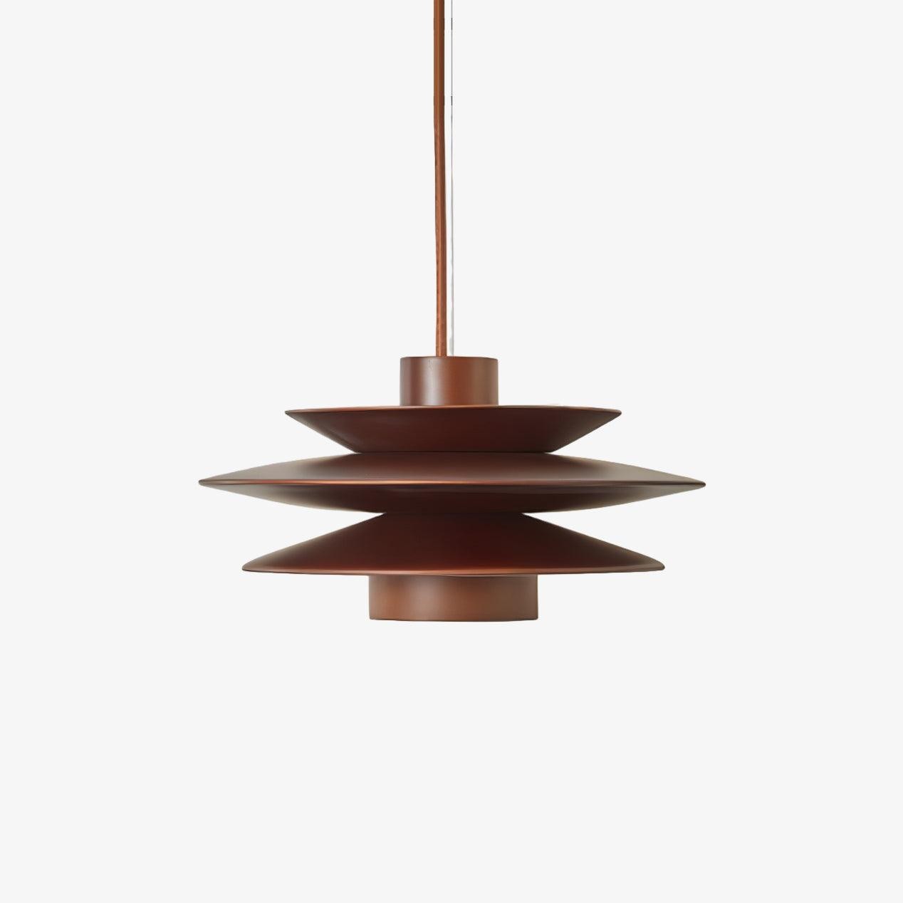 Multi Tiered Disc Pendant Lamp M484