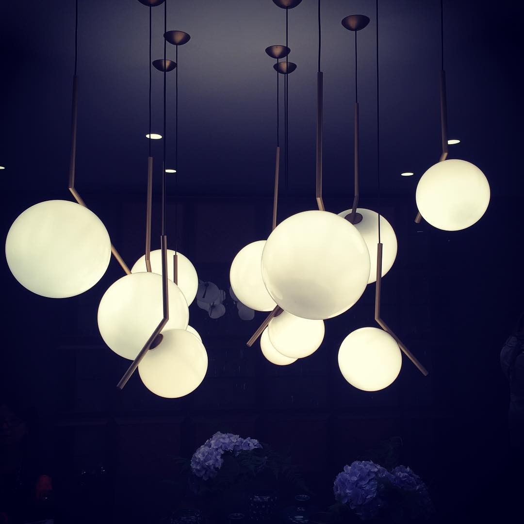 Stylish Glass Ball Pendant Light S61
