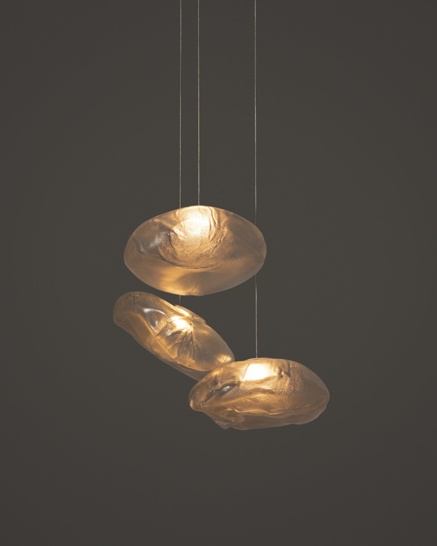 Multi-Head Irregular Glass Bubble Chandelier M180