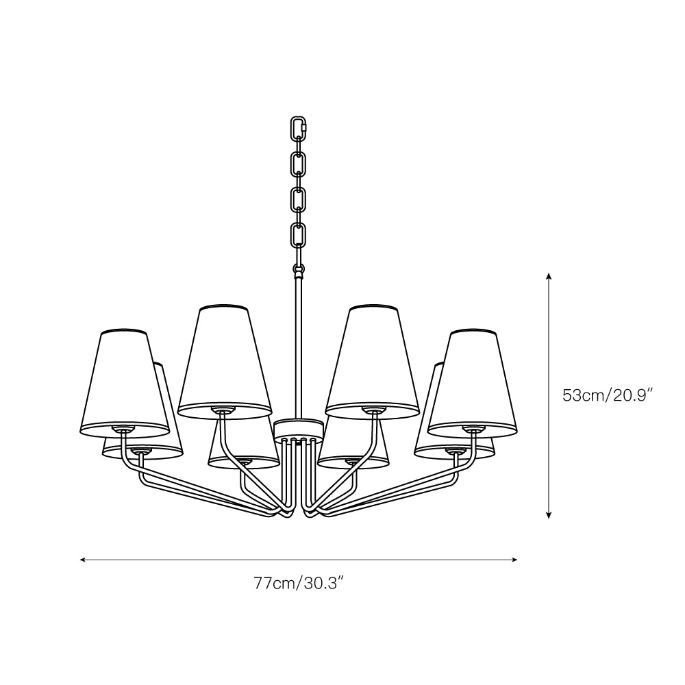 Kennedy Chandelier D501