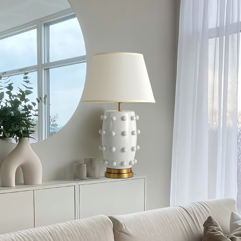 Modern Simple Dot Ceramic Table Lamp M149
