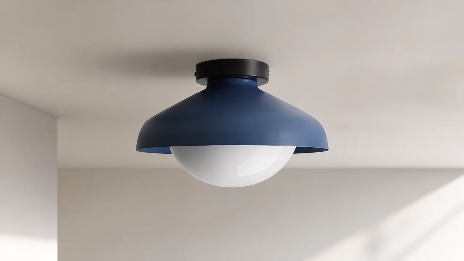 Lampa sufitowa Skyline Dome D203 w nowoczesnej aranżacji pomieszczenia