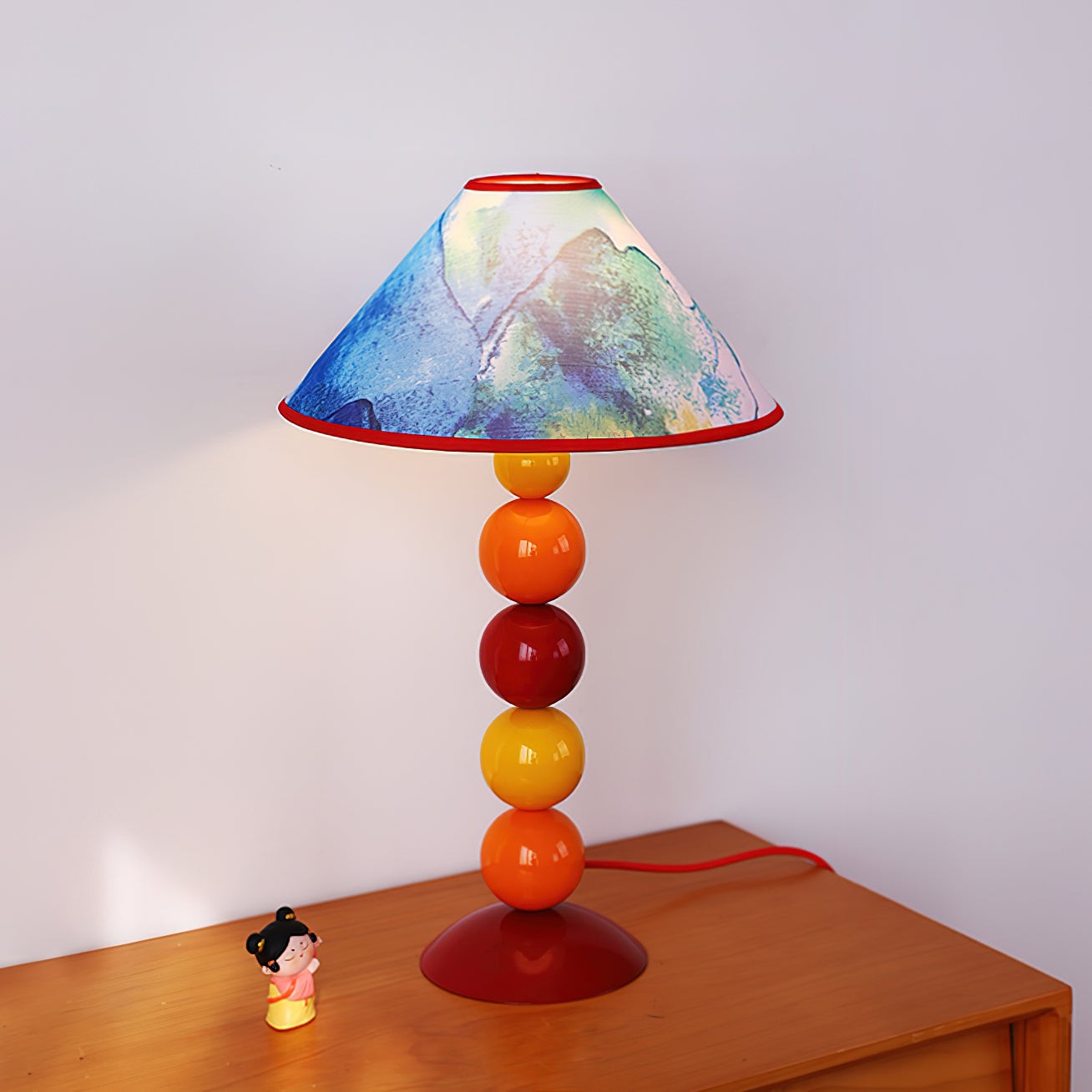 Retro Coloful Stacking Ball Table Lamp M329