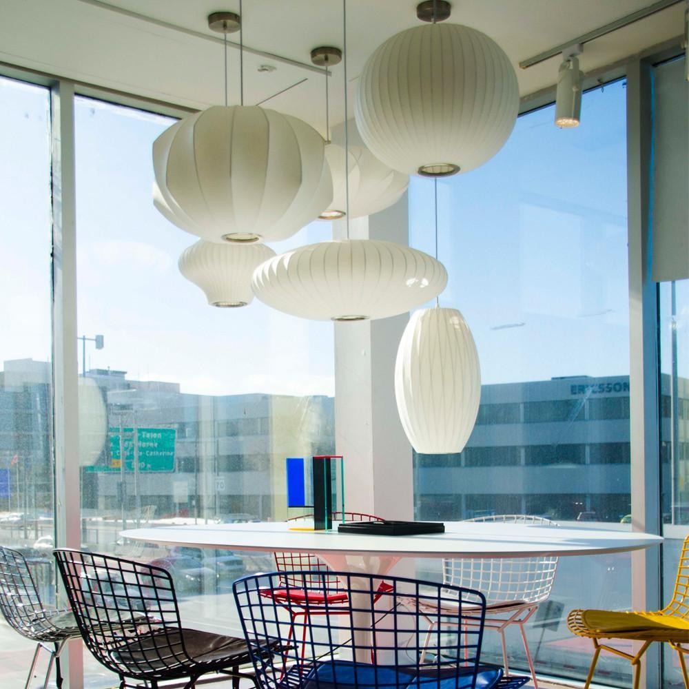 Scandinavian Style Saucer Bubble Pendant Lamp for Living Room