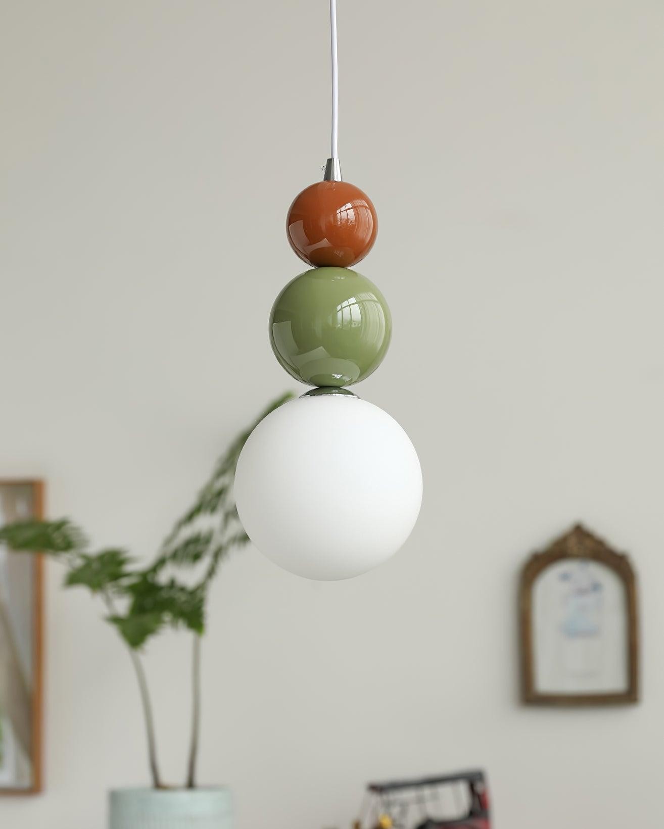 Nordic Cream Modern Simple Dot Pendant Lamp M387