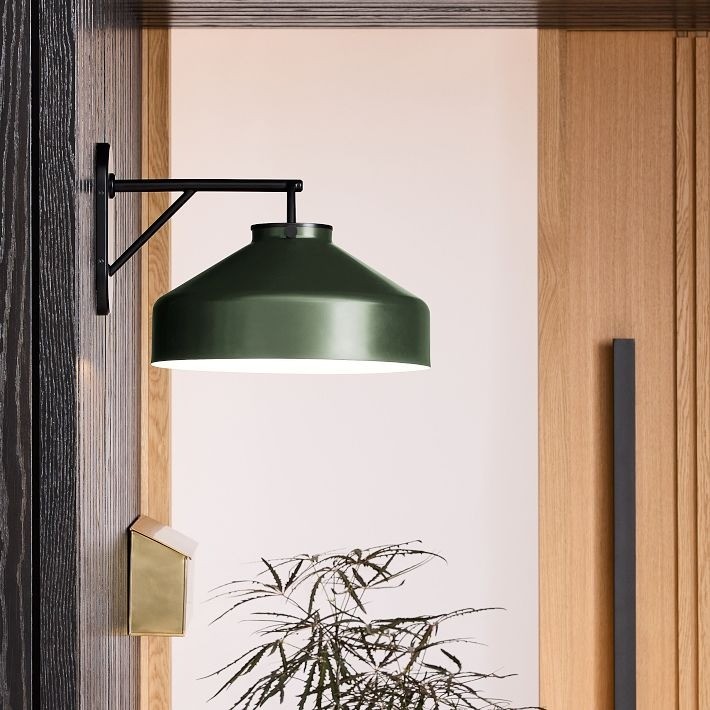Hanton Minimalist Outdoor Wall Light - Matte Metal Industrial Sconce for Modern Spaces T154