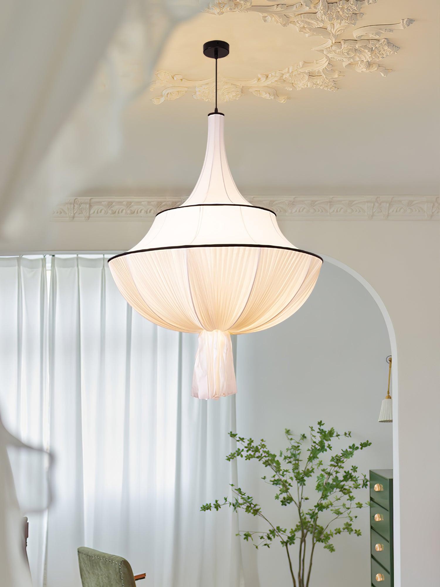 Fabric Art Decorative Pendant Lamp M358