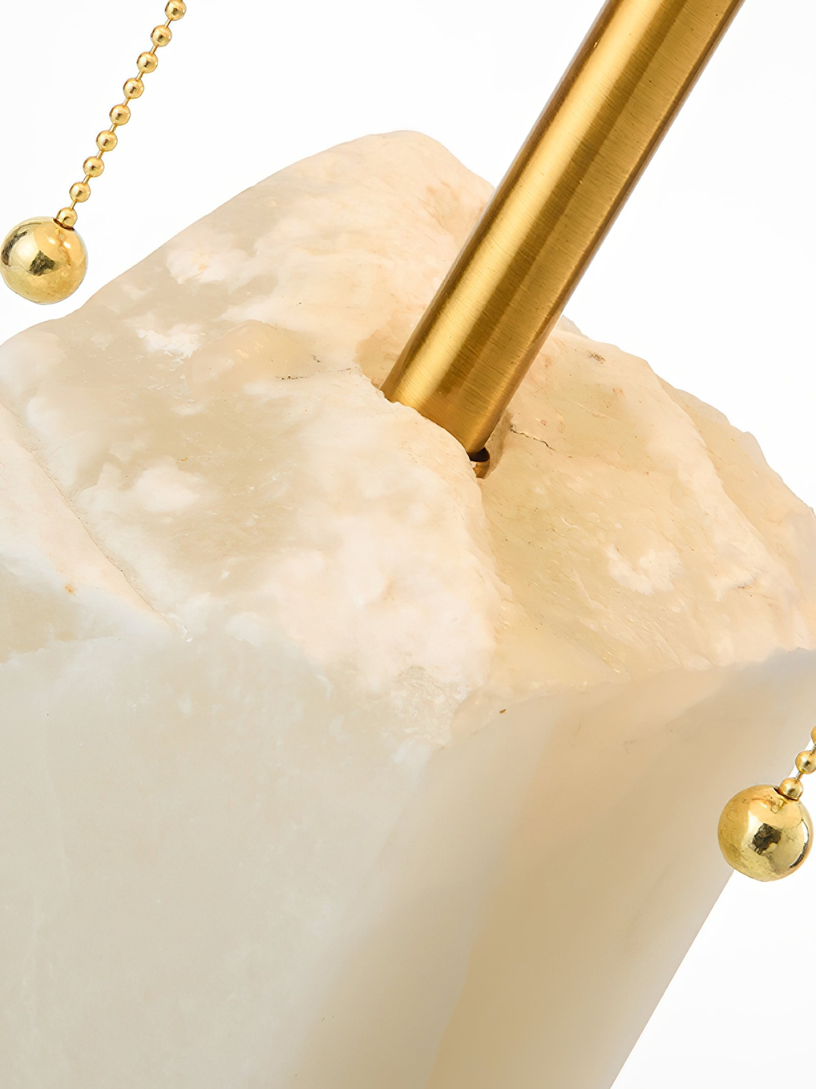 Raw Alabaster Table Lamp D502