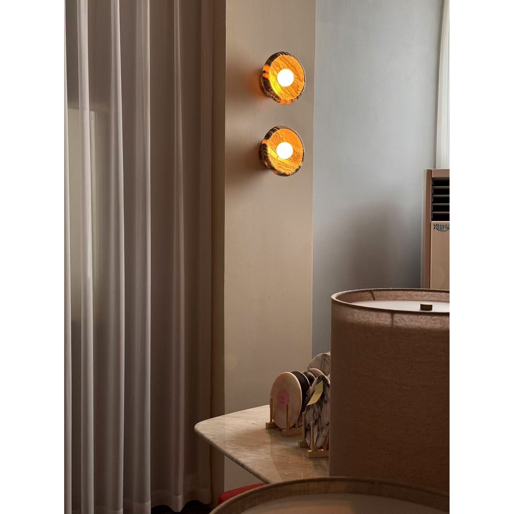 Piedra Marble Wall Lamp D572