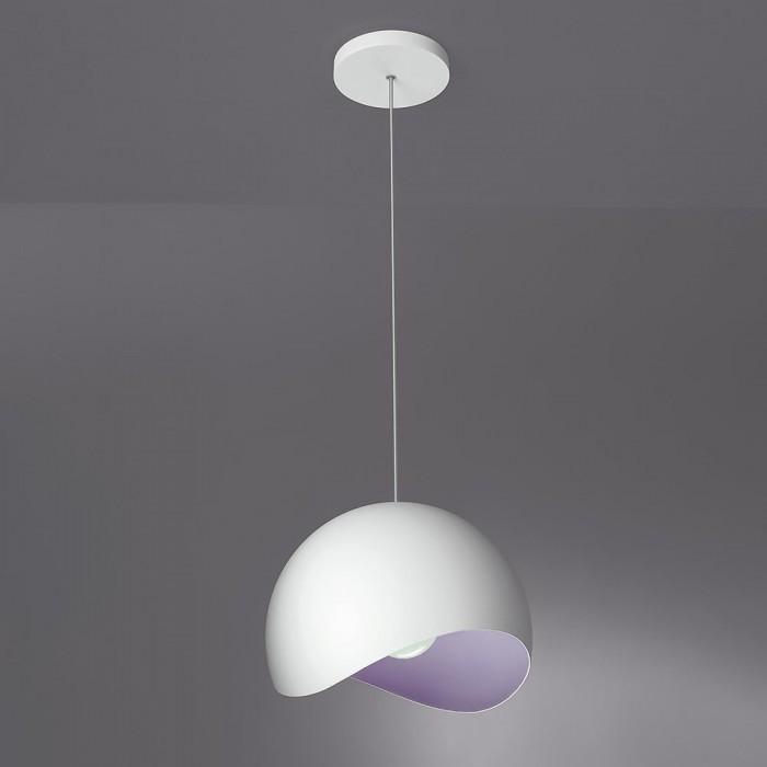 Creative Semi Eggshell Metal Pendant Light S158