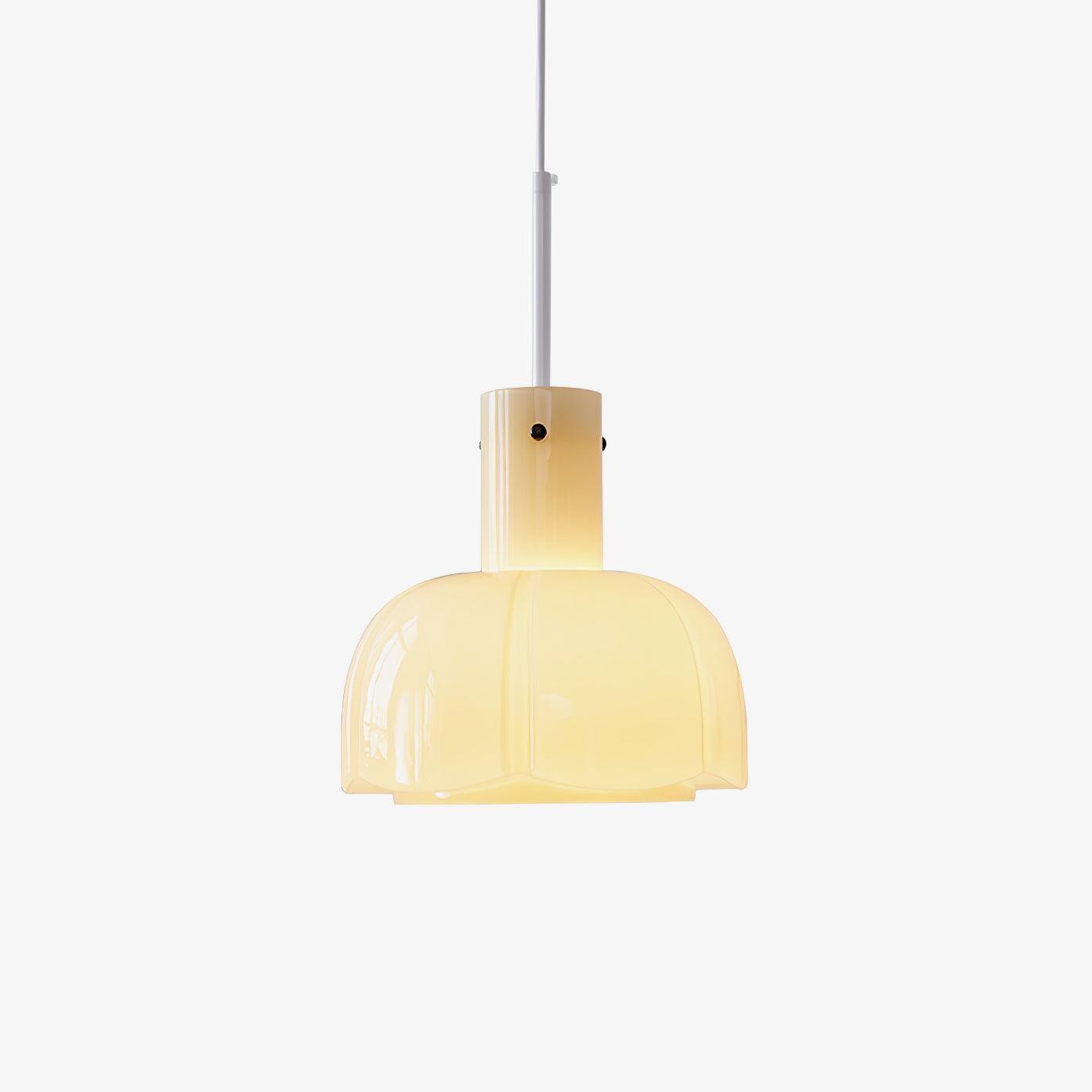 Medieval Style Glass Bud Pendant Lamp M457