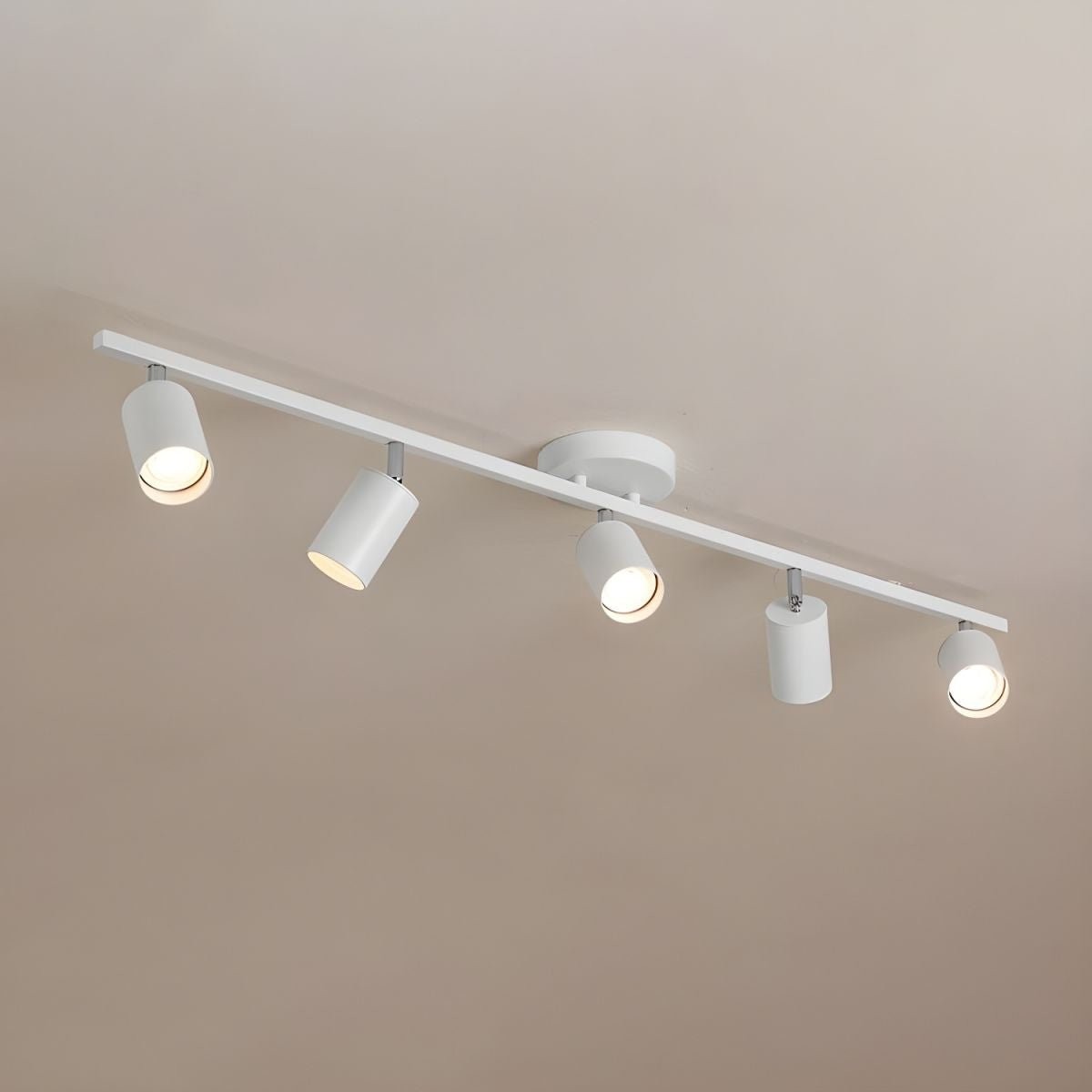 Row Of Multi-Head Metal Ceiling Lights M70