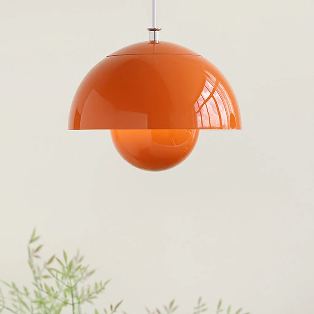 Modern Flower Bud Metal Pendant Light S88