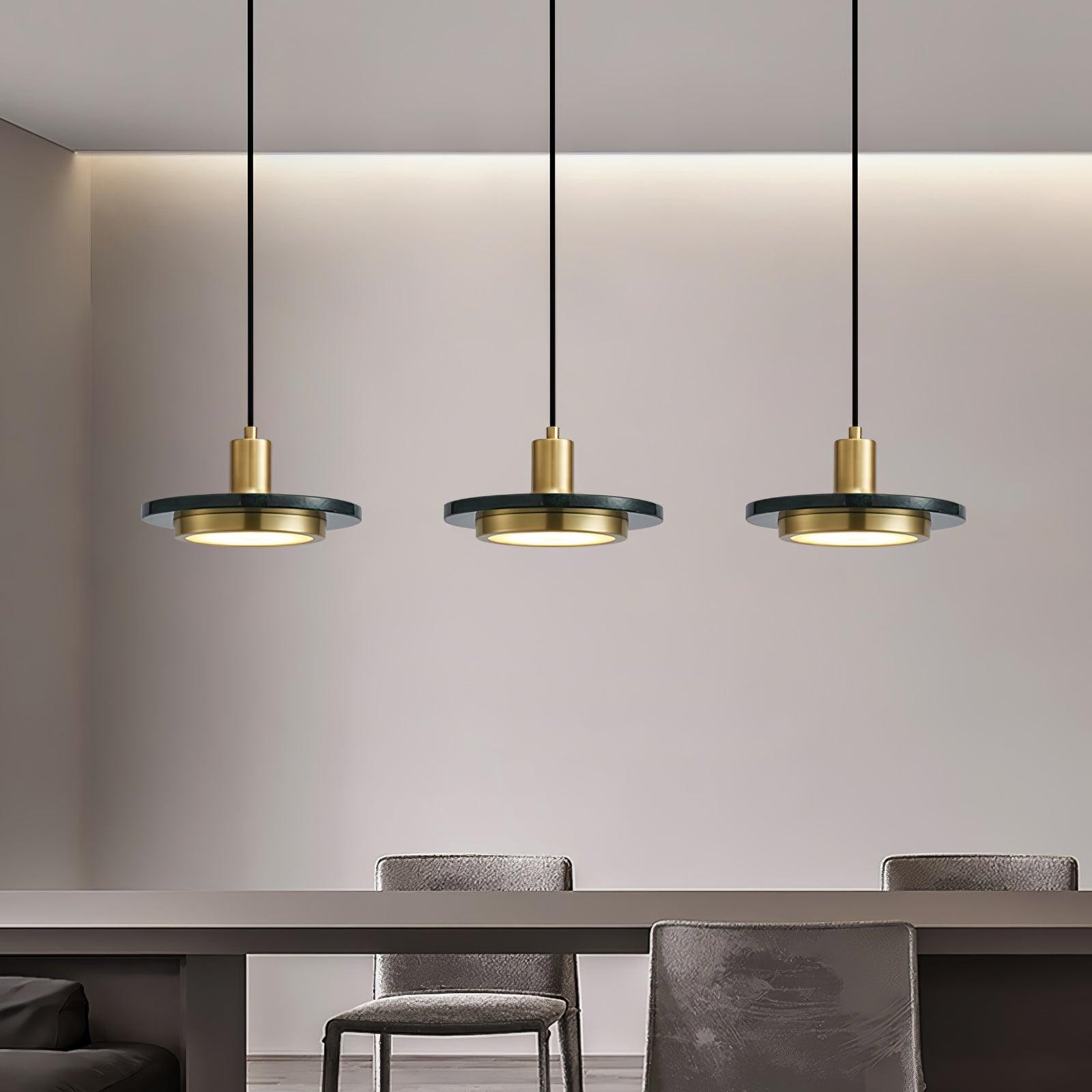 Double Circle Pendant Light M74