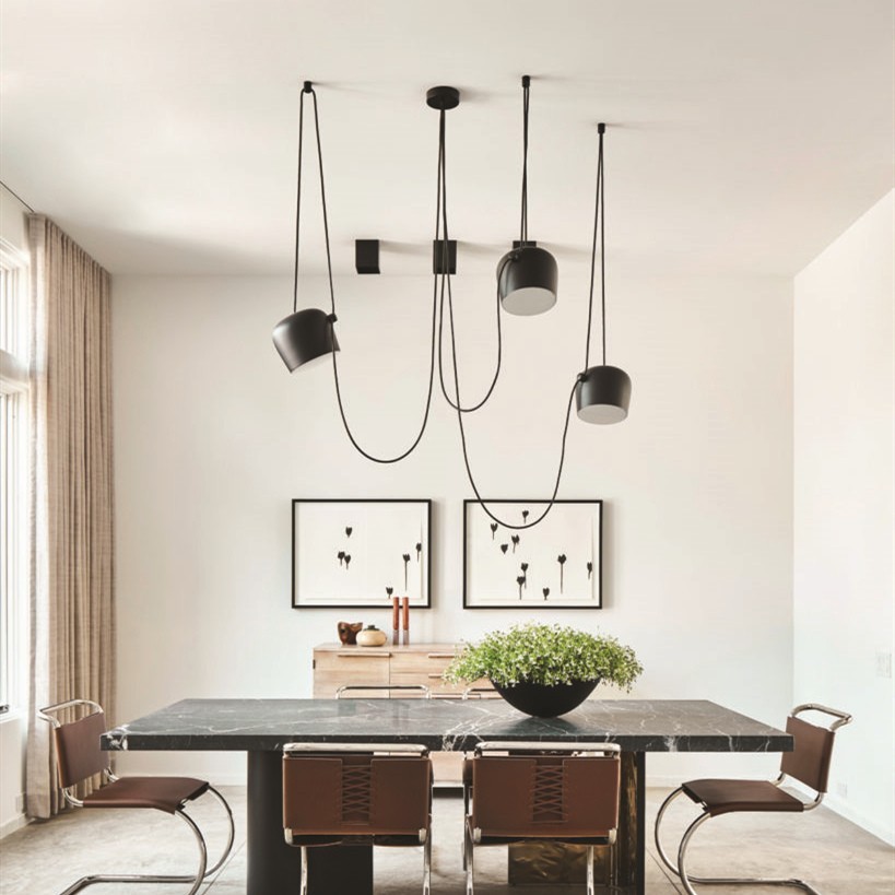 Minimalist Multi-Head Pendant Light Dimmable Version S173