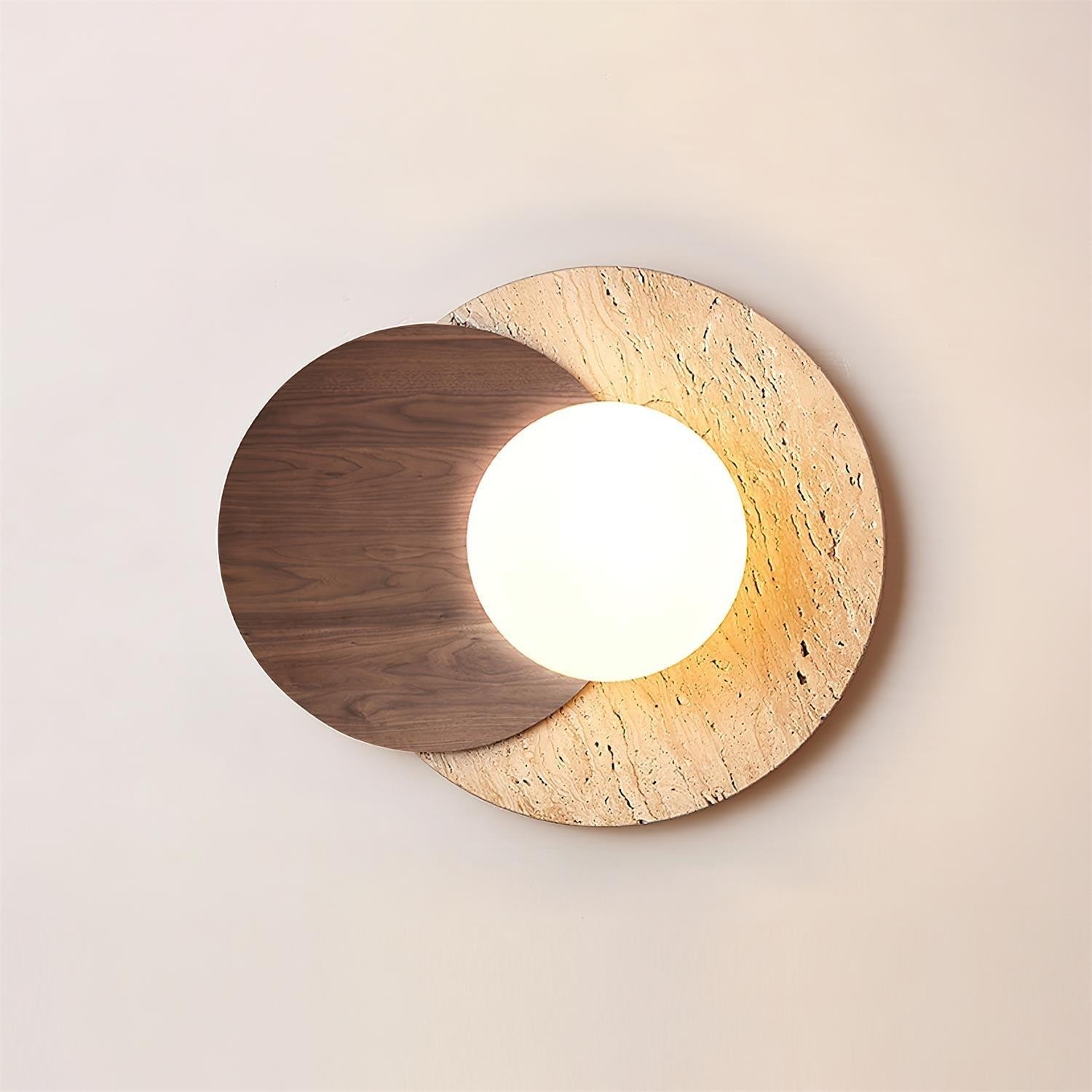 Wabi-sabi Eclipse Plug-In Wall Lamp M542