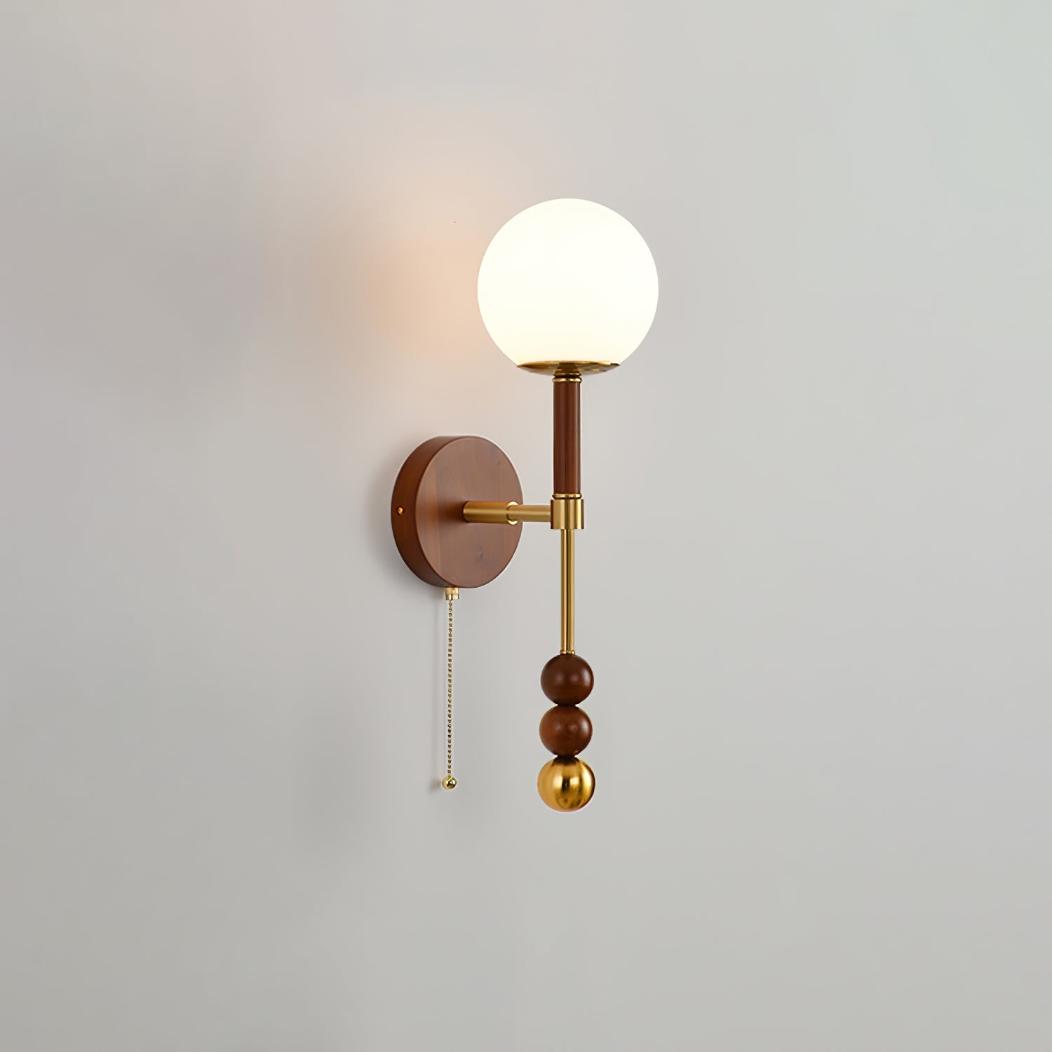 Retro Solid Wood Series Wall Lamp M523