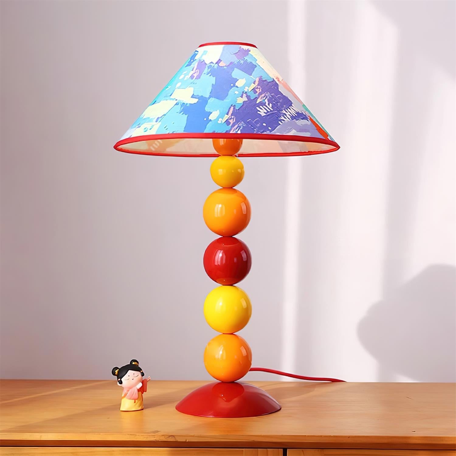 Retro Coloful Stacking Ball Table Lamp M329