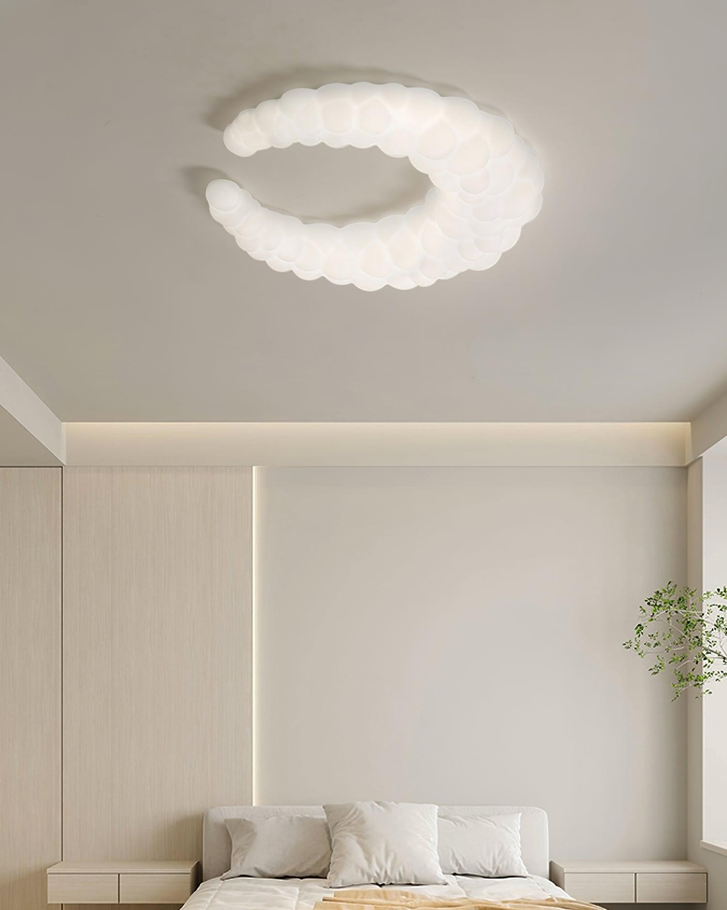 Cream Style Moon Ceiling Lamp M580