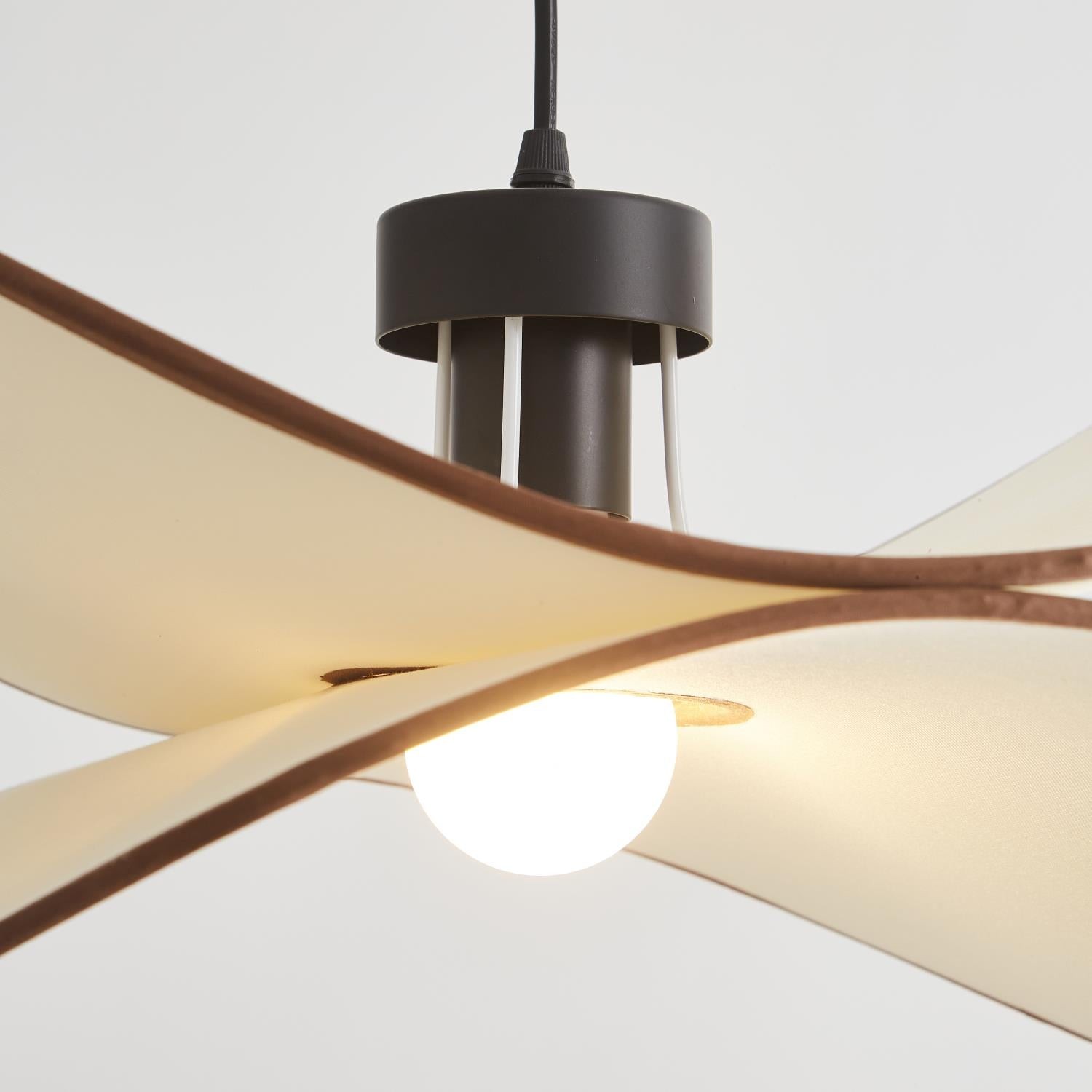 Wabi Sabi Fabric Crisp Pendant Lamp M356