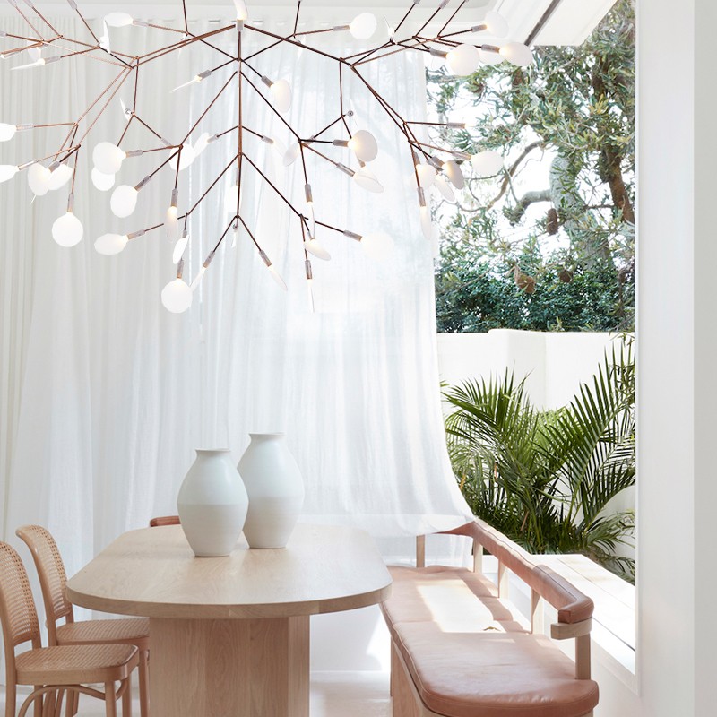 Scandinavian Branching LED Chandelier for Living Room
