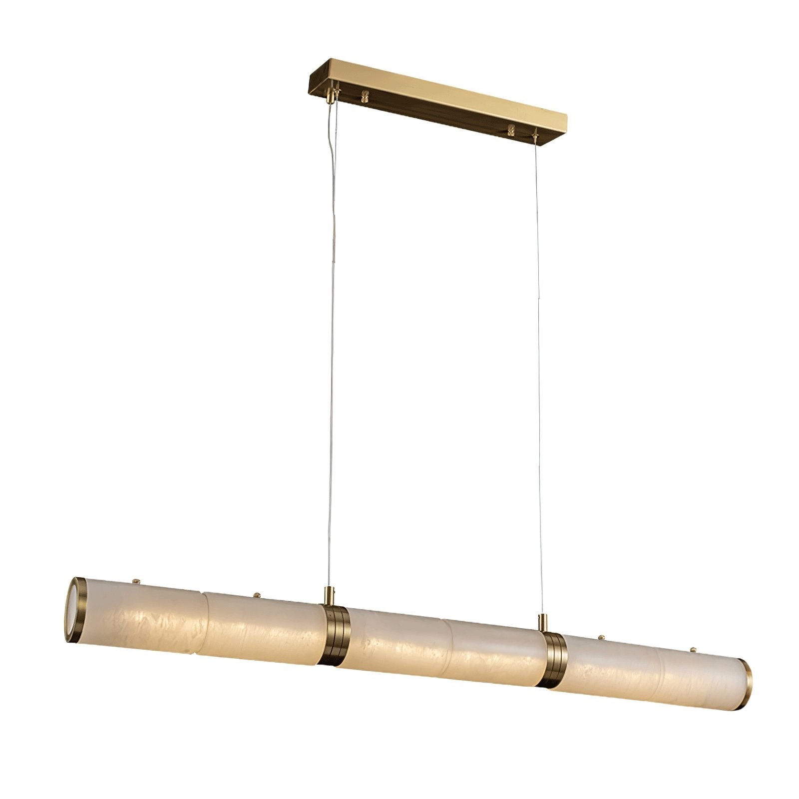 Luxurious Alabaster Beam Pendant Light M96