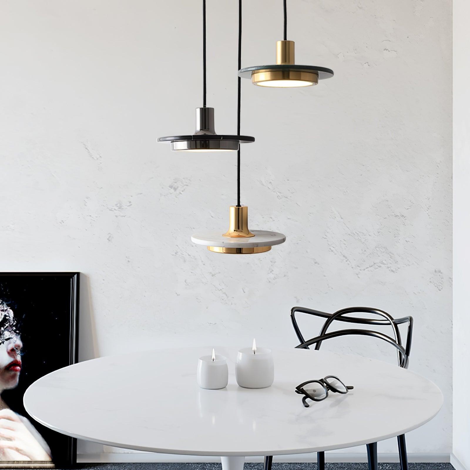 Double Circle Pendant Light M74