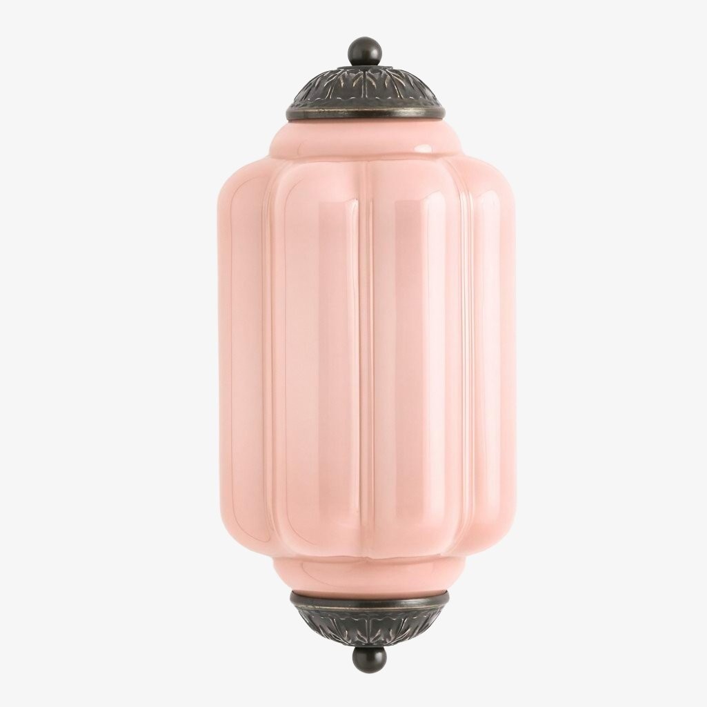 Eloise Brass Wall Sconce – Elegant Milk Glass Vintage Lighting T290