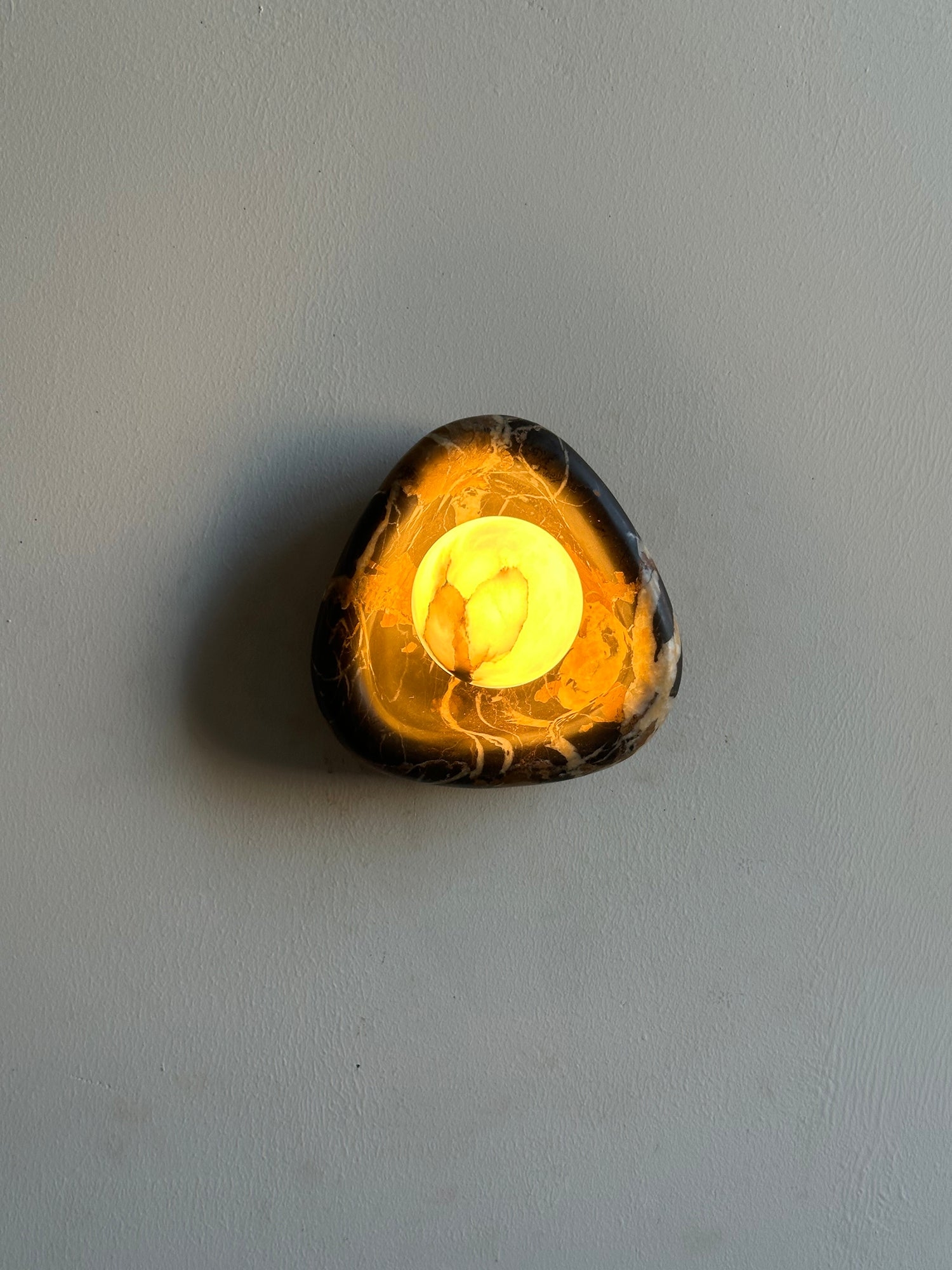 Black Pearl Marble Wall Lamp D651