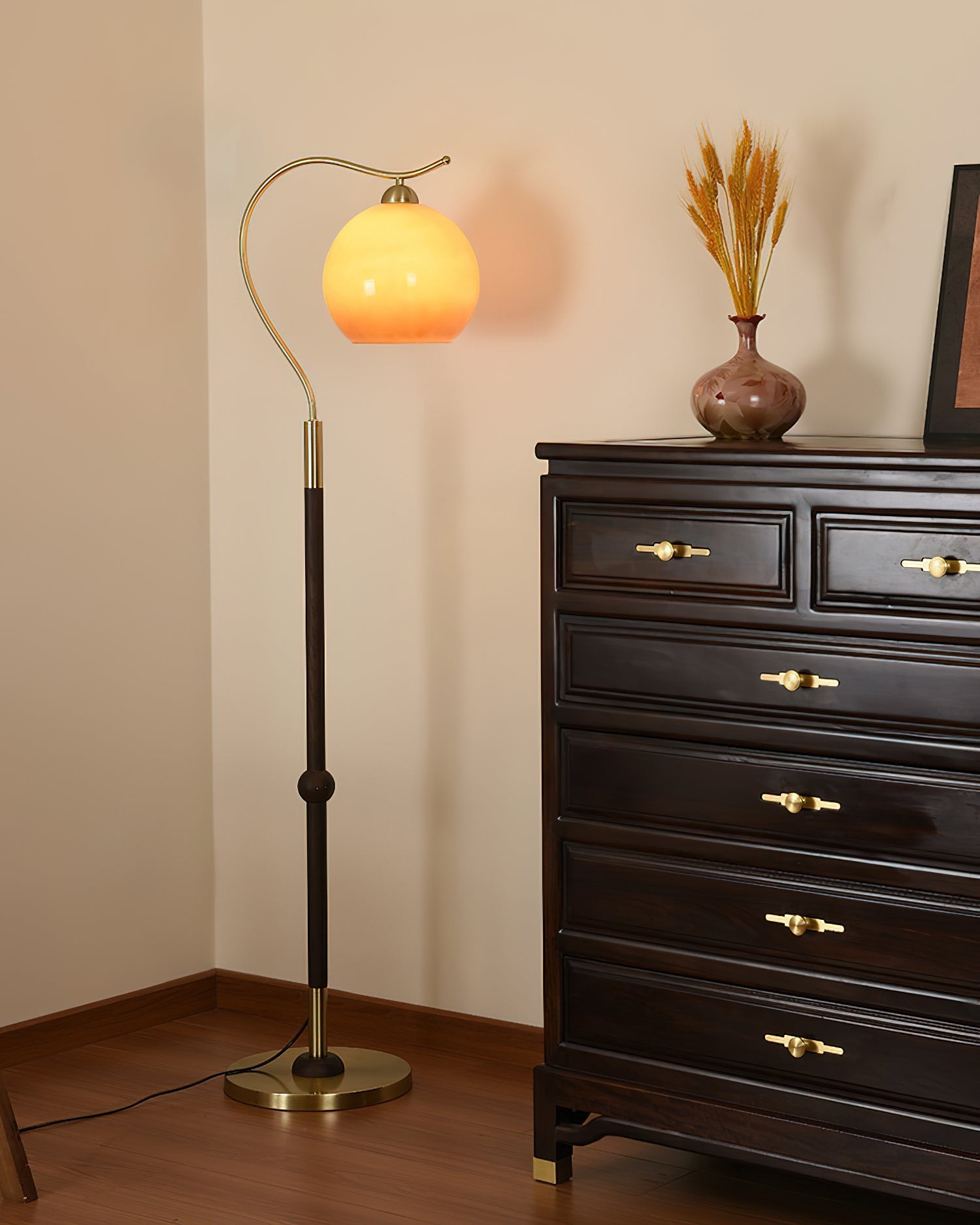Retro Mushroom Fishing Floor Lamp M384