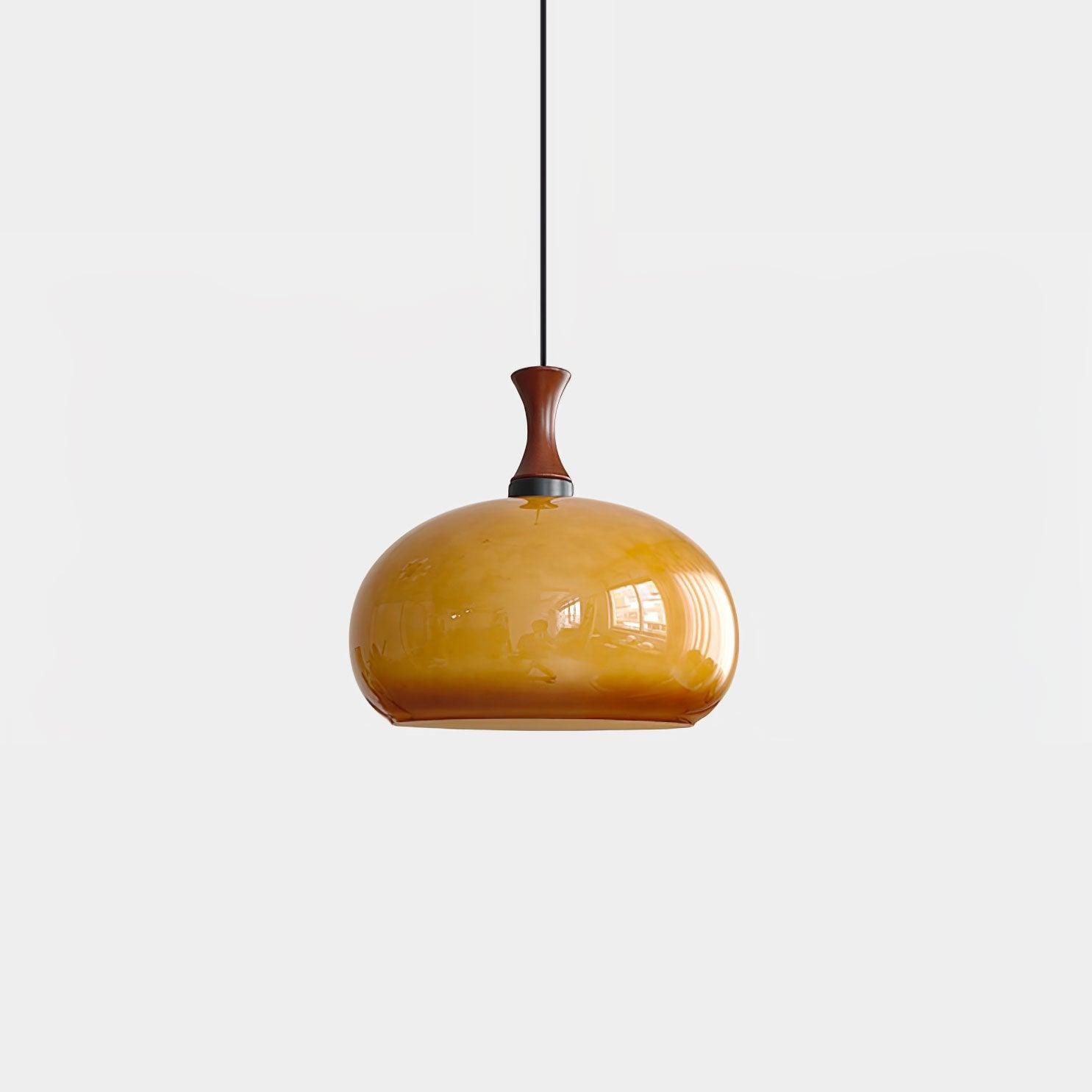 Spherical Orange Practical Luxury Pendant Lamp M39