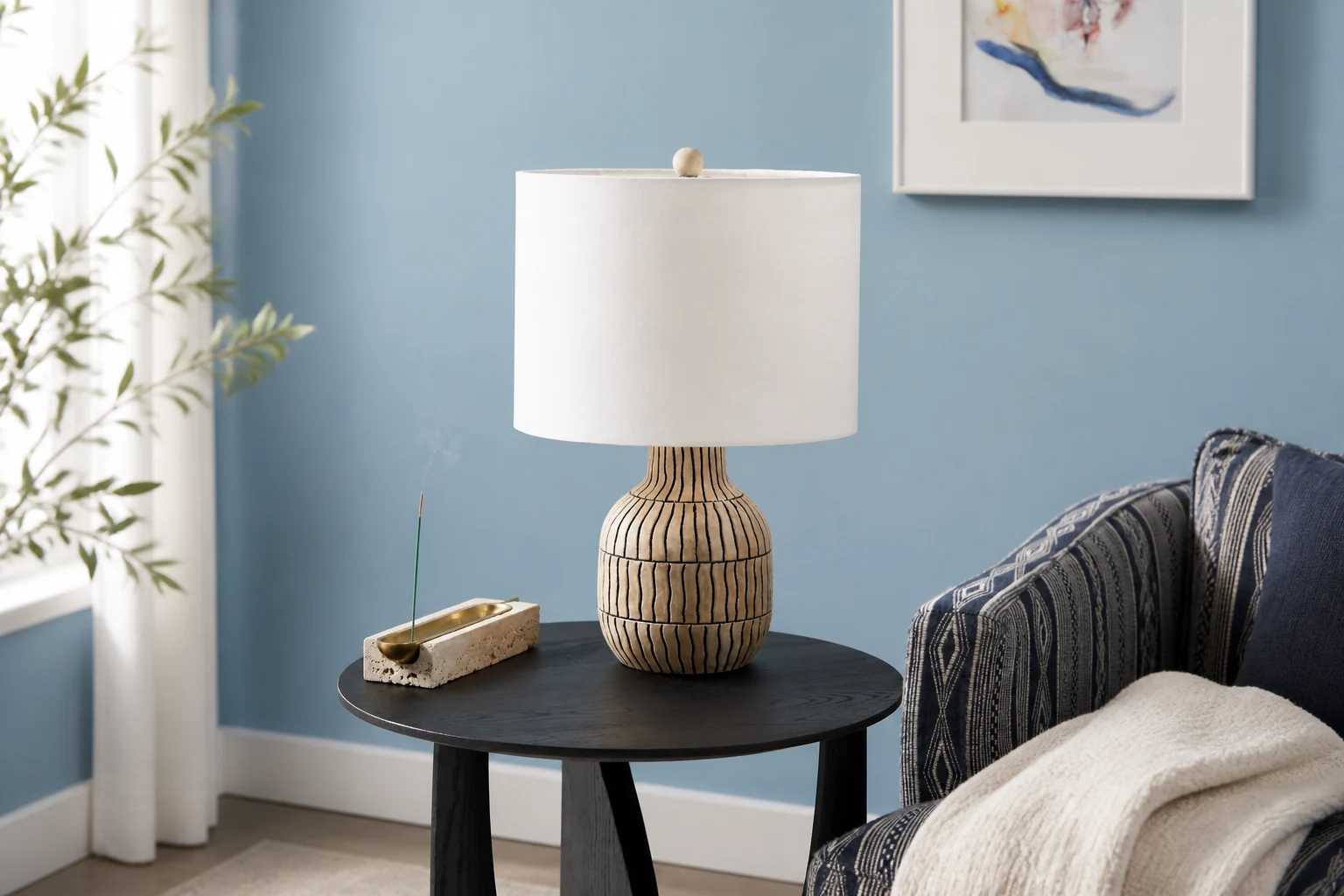 Lampa stołowa Zoya w stylu lifestylowym