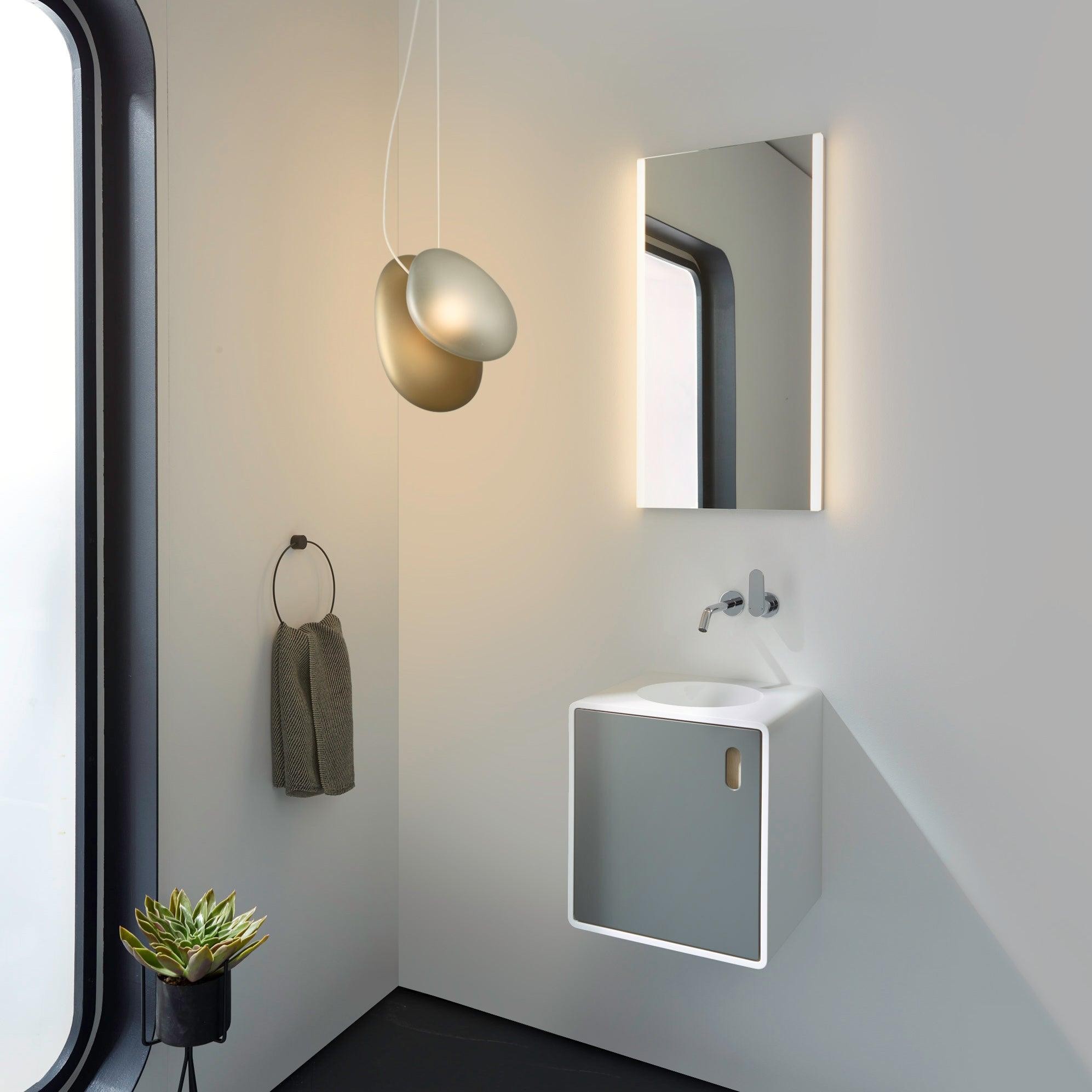 Translucent Frosted Glass Pendant Light M318