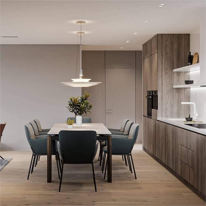 Modern LED Multi Layers Pendant Light For Dining Room