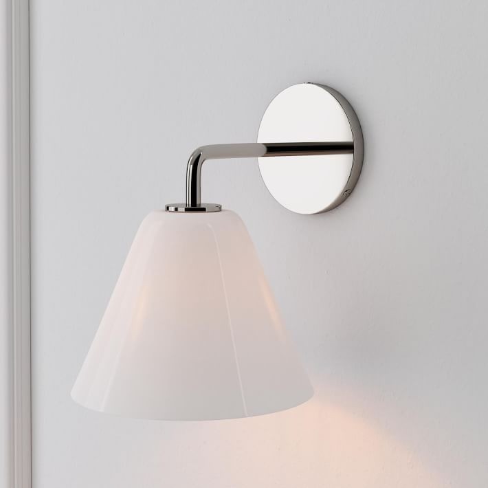 Conica Cone Wall Sconce - 1, 2, 3-Light Modern Glass Lighting T235