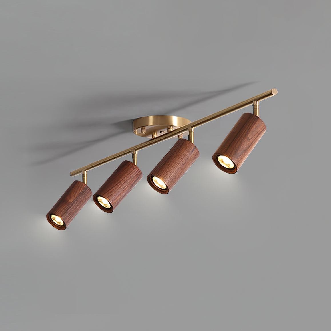 Fashion Wooden Modern Track Lighting M111